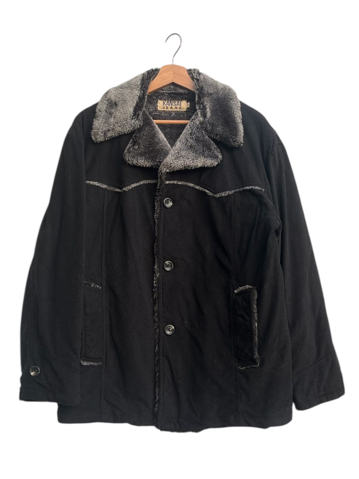 Japanese Brand × Kansai Yamamoto Vintage Kansai Jeans Jacket Size US M / EU 48-50 / 2 - 1 Thumbnail