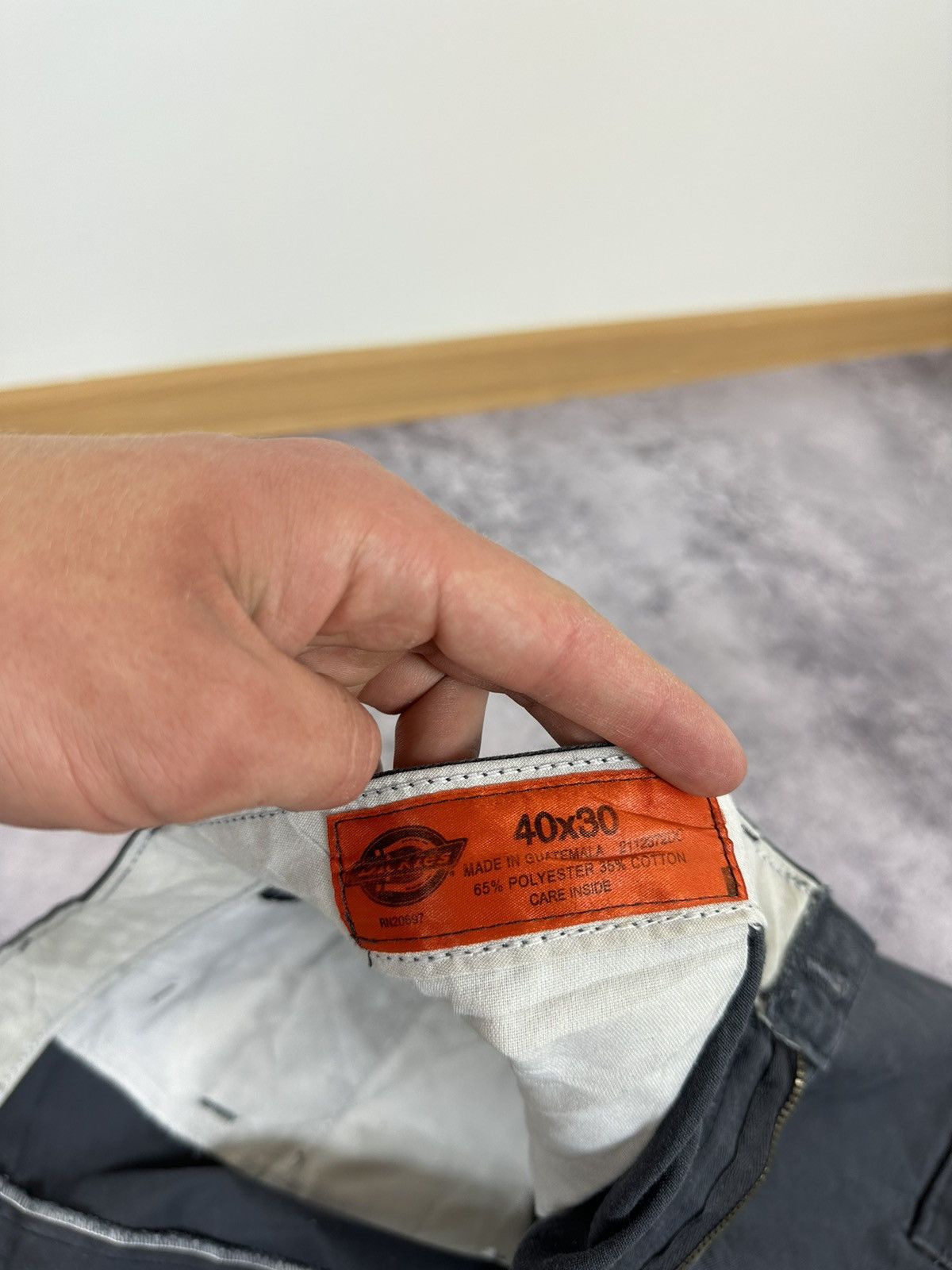 Dickies Vintage Dickies Distressed Faded Baggy Cargo USA Work Pants Size US 40 / EU 56 - 15 Thumbnail