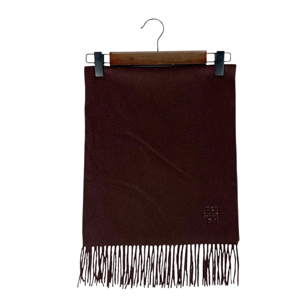 Givenchy × Vintage Vintage Givenchy Japan Cashmere Scarf Muffler Size ONE SIZE - 2 Thumbnail