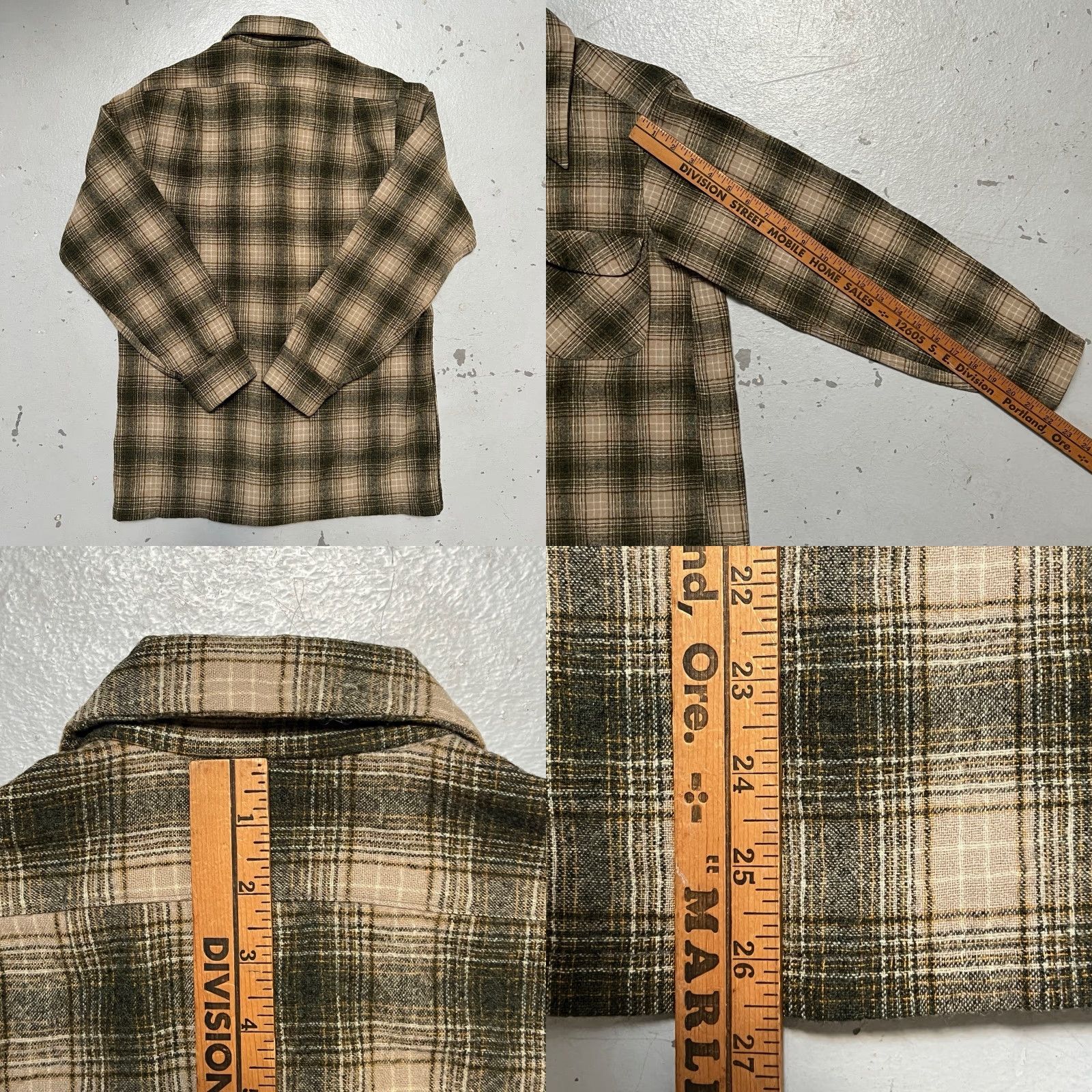 Pendleton VINTAGE Pendleton Board Shirt Flannel Wool Shirt Size US S / EU 44-46 / 1 - 8 Thumbnail