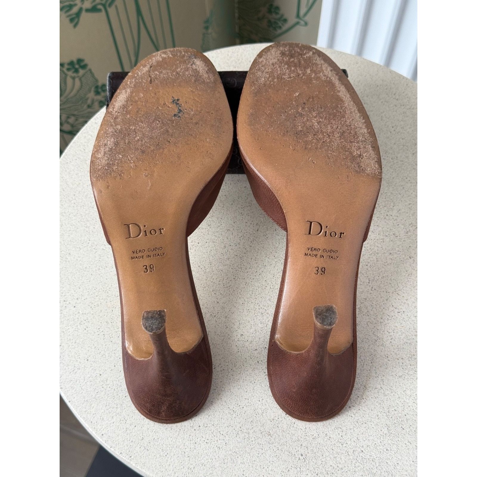 Dior 2002 Vintage Dior Mules by John Galliano with Lock & Keys Size US 9 / IT 39 - 6 Thumbnail