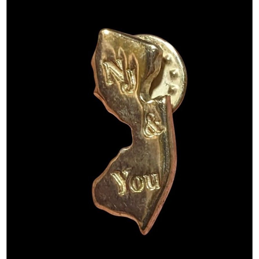 Other New Jersey & You Gold Tone Souvenir Lapel Pin Size ONE SIZE - 2 Thumbnail