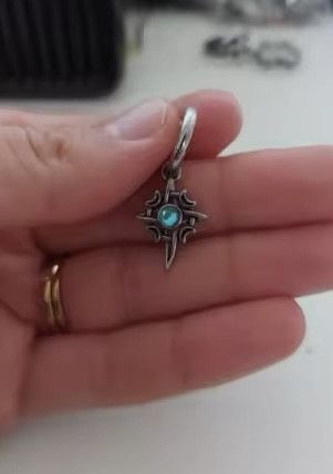 Other Moonstone Steel Hoop Earrings Size ONE SIZE - 4 Thumbnail