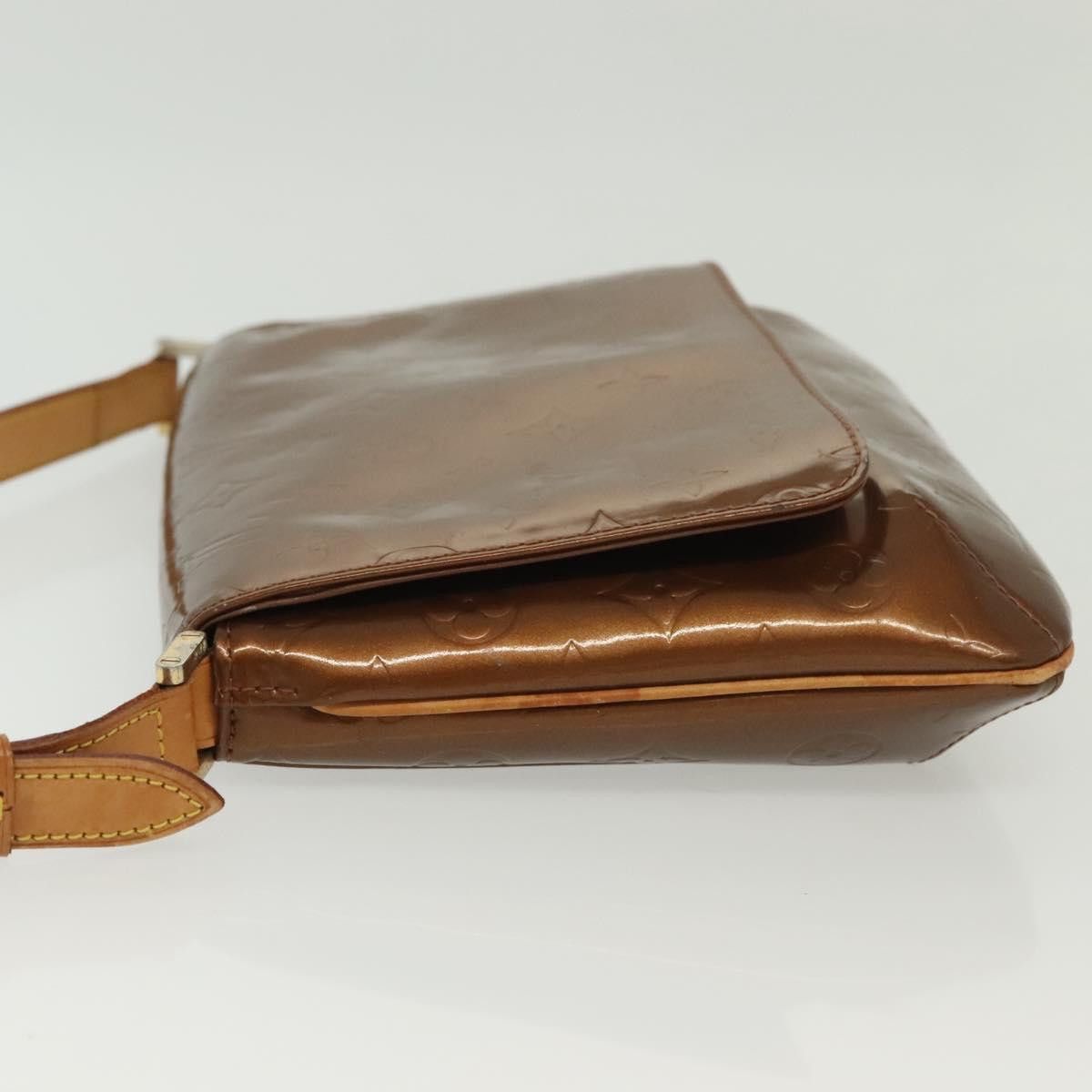 Louis Vuitton LOUIS VUITTON Monogram Vernis Thompson Street Bag Bronze Size ONE SIZE - 4 Thumbnail