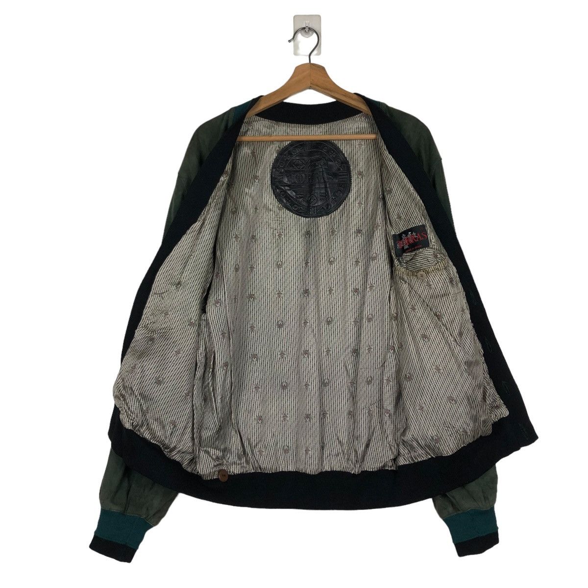 Japanese Brand 🔥VINTAGE LEATHER CARDIGAN JACKET TORRAS SPAIN ISSEY MIYAKE Size US M / EU 48-50 / 2 - 15 Thumbnail