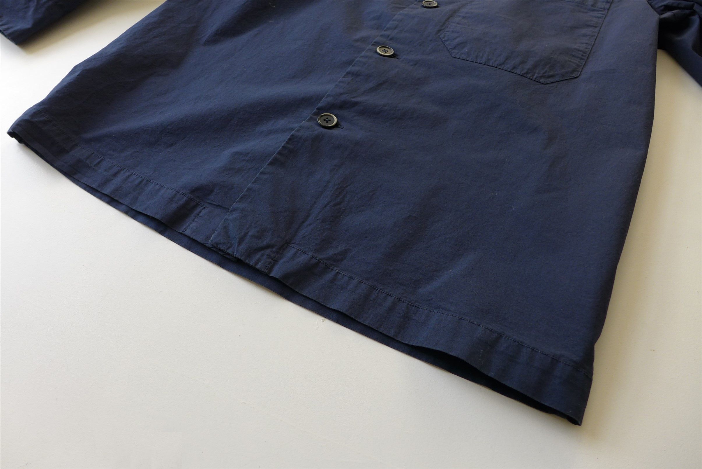 Barena Barena Cedrone Overshirt - Navy Cotton - Size 48 Size US M / EU 48-50 / 2 - 7 Thumbnail