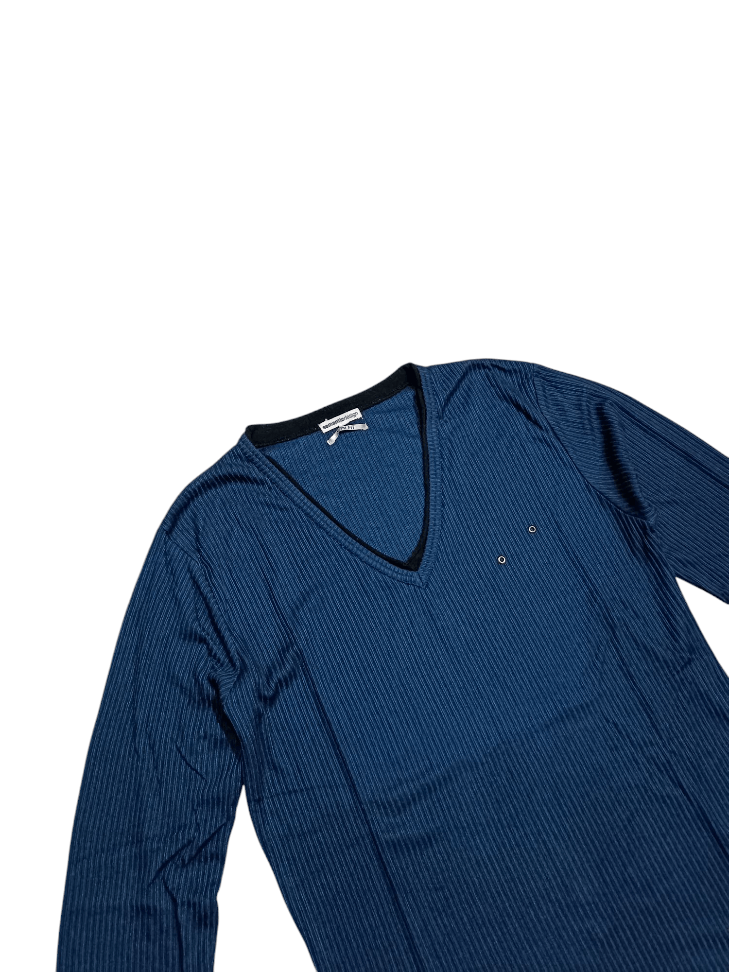 Japanese Brand × semanticdesign Sematic Design Long Sleeve V Neck Double Layer Size US M / EU 48-50 / 2 - 5 Thumbnail