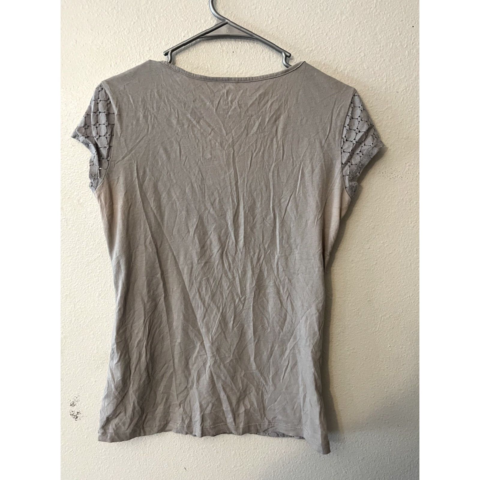 Vintage WOMENS New York & Company T Shirt NY City Gray M Medium Shirt Women Size M / US 6-8 / IT 42-44 - 3 Thumbnail