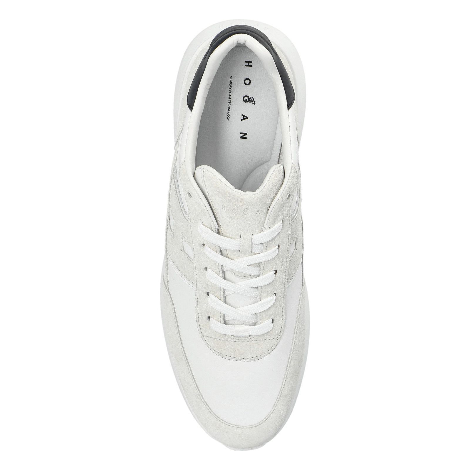 Hogan HOGAN Interactive White Suede Sneakers New & Authentic (Men' Size US 9 / EU 42 - 4 Thumbnail