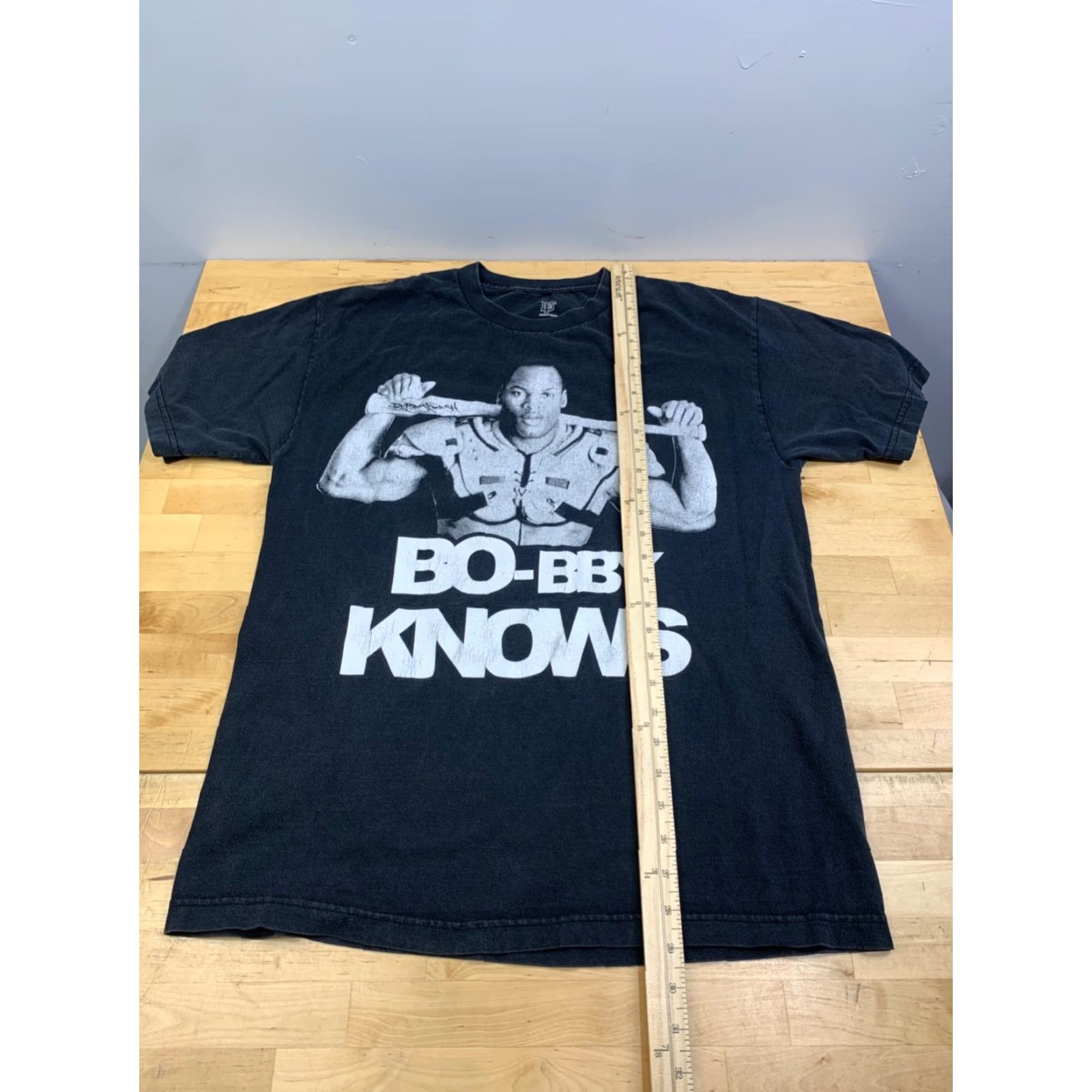Vintage Bobby Fresh Bo-bby Knows Shirt Men L Black Y2K Graphic Tee Cotton Sportswear/Beach Mens Size US L / EU 52-54 / 3 - 4 Thumbnail