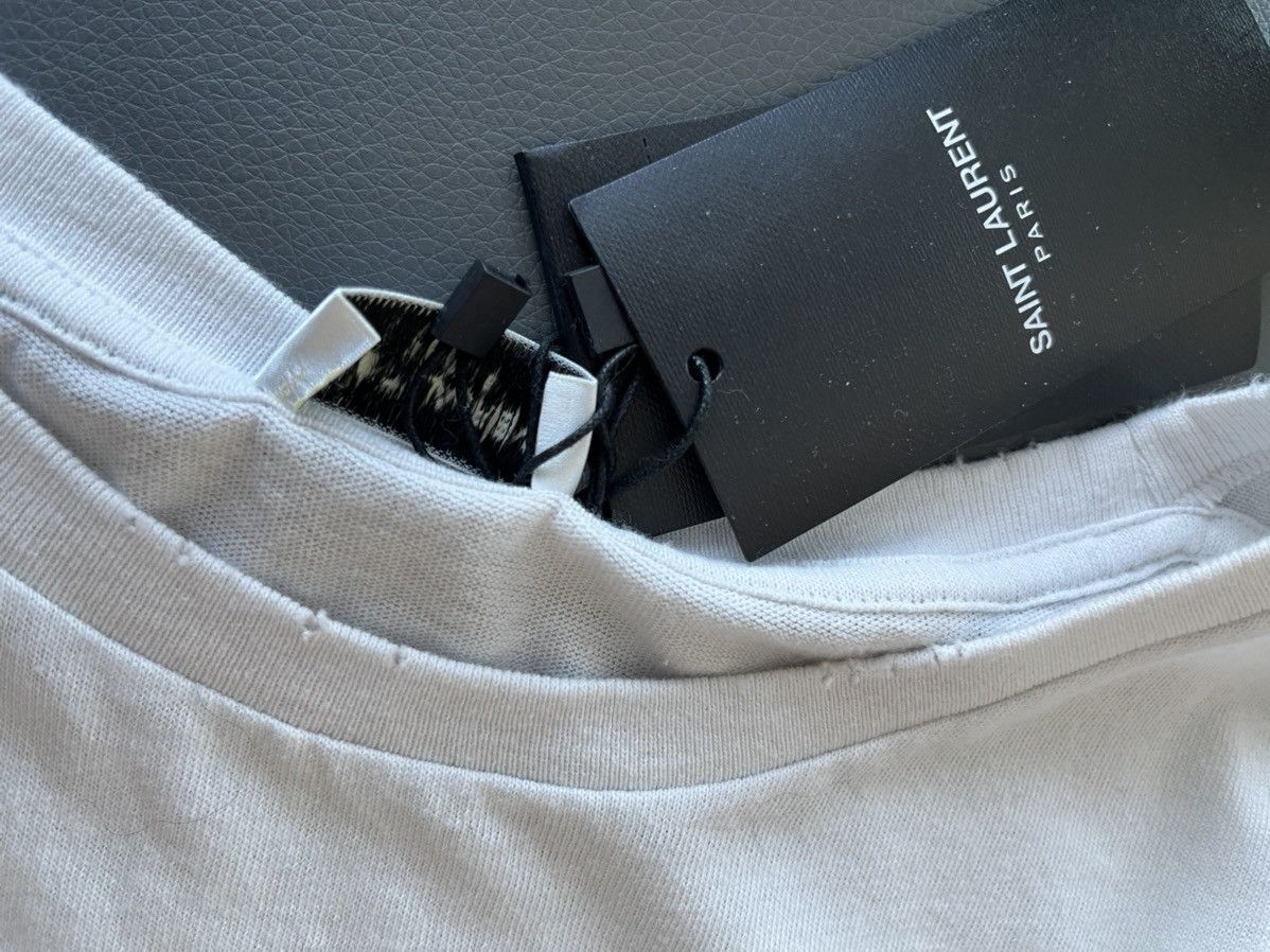 Saint Laurent Paris Super Runway Saint Laurent Babylone Slim fit Tee T-shirt Size US S / EU 44-46 / 1 - 21 Thumbnail
