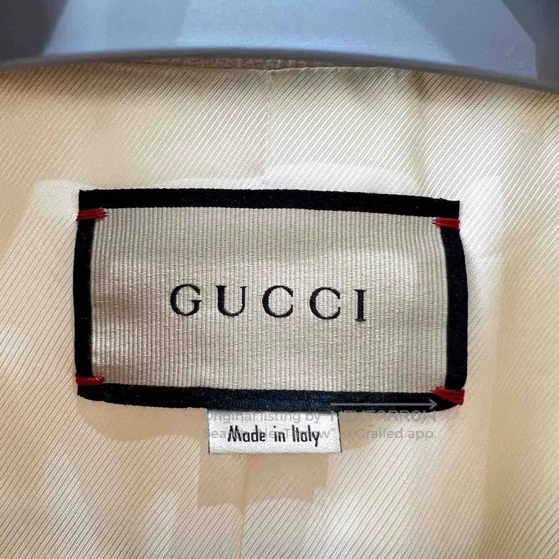 Gucci Gucci Horse buckle diamond woollen jacket Size XS / US 0-2 / IT 36-38 - 4 Thumbnail