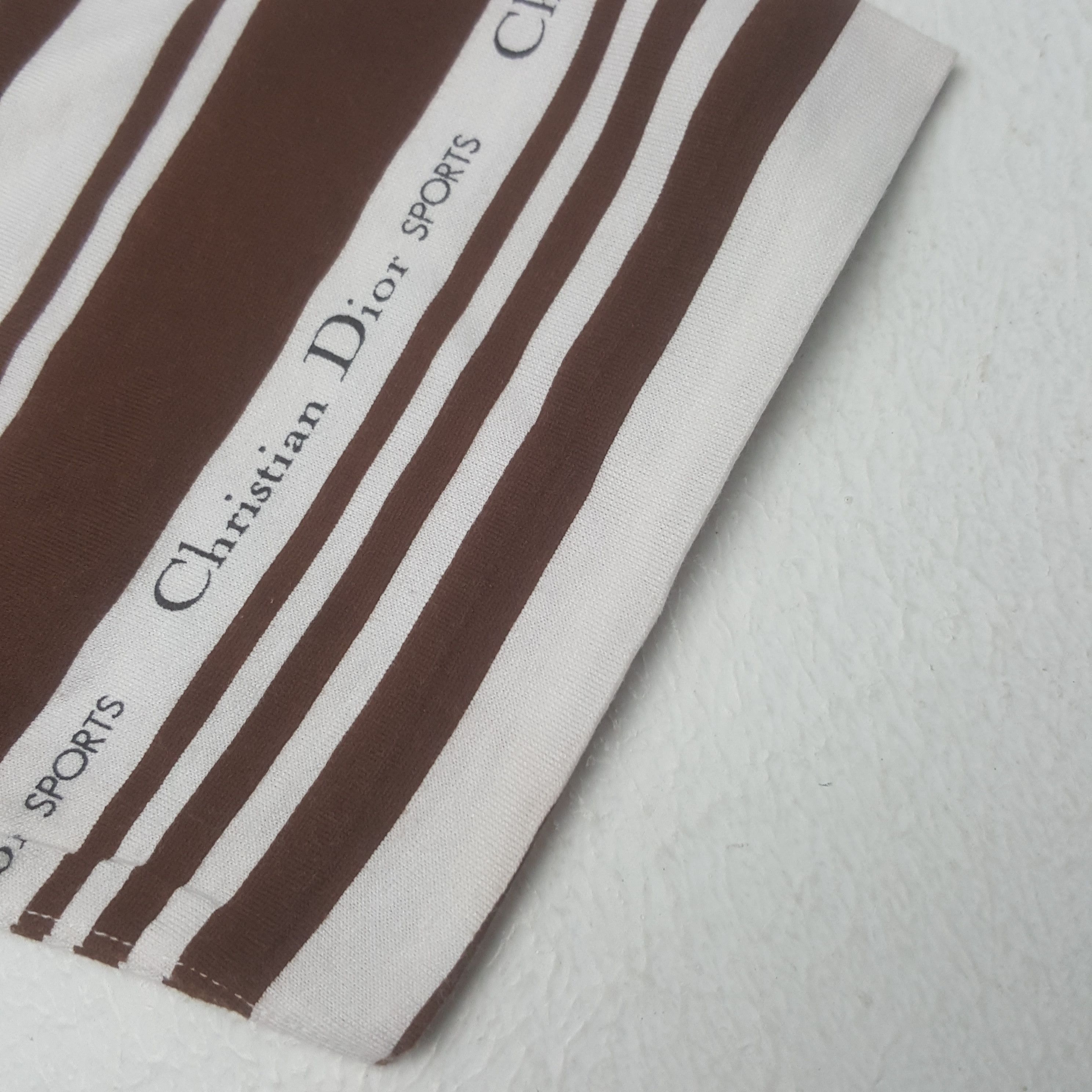 Christian Dior Monsieur × Vintage Vintage Christian Dior Italian Designer Stripe Tshirt Size US S / EU 44-46 / 1 - 12 Thumbnail