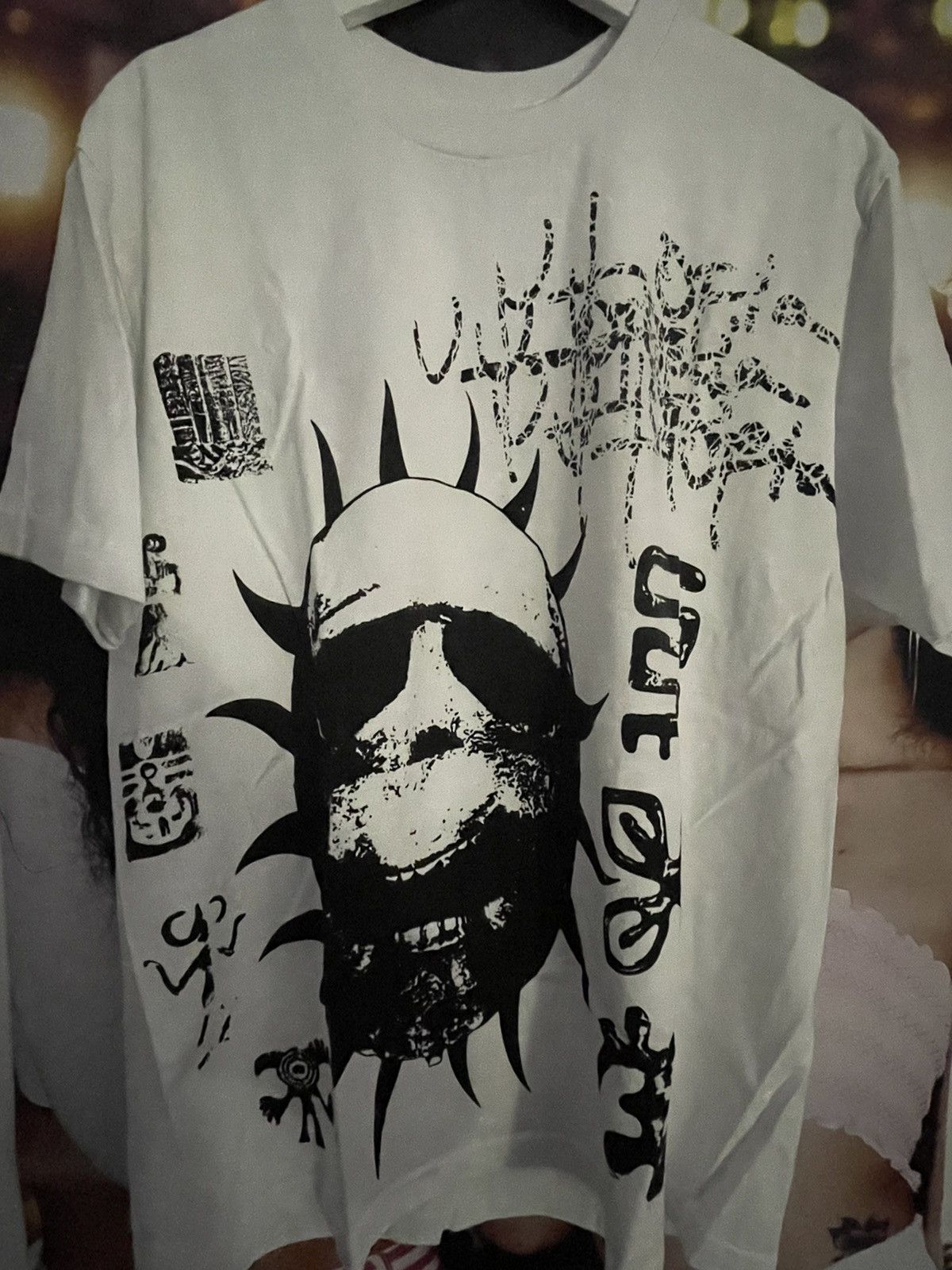 image of Utopia Box Set Tee in White, Men's (Size Large)