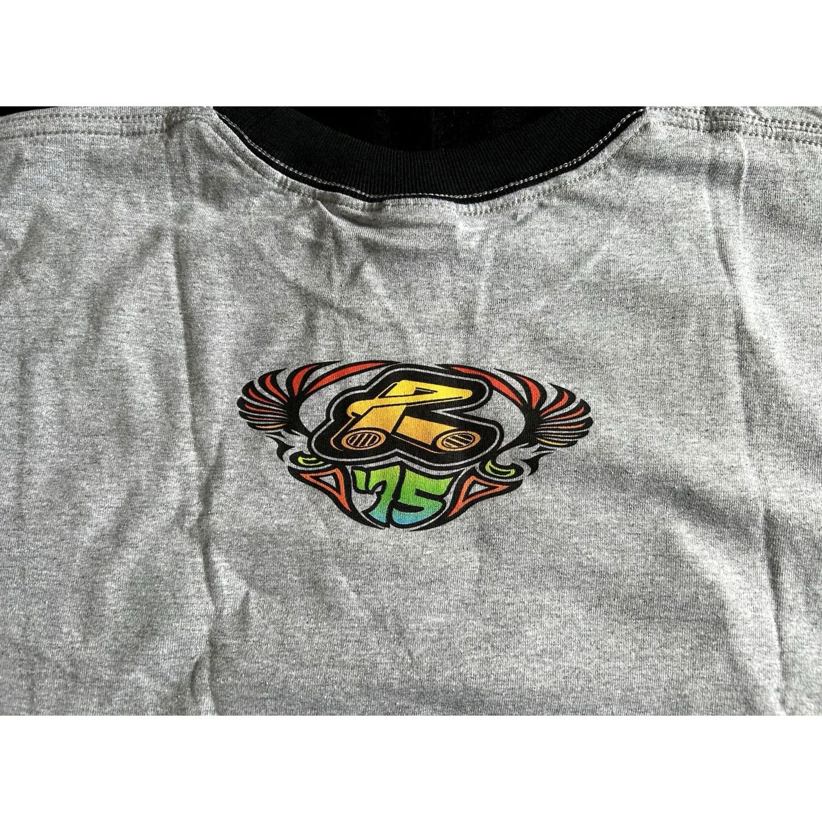 Anvil NWT Anvil “We Build Championships” Motocross Men’s Short Sleeve T-Shirt XL Multicolor T-Shirt Mens XL Size US XL / EU 56 / 4 - 4 Thumbnail
