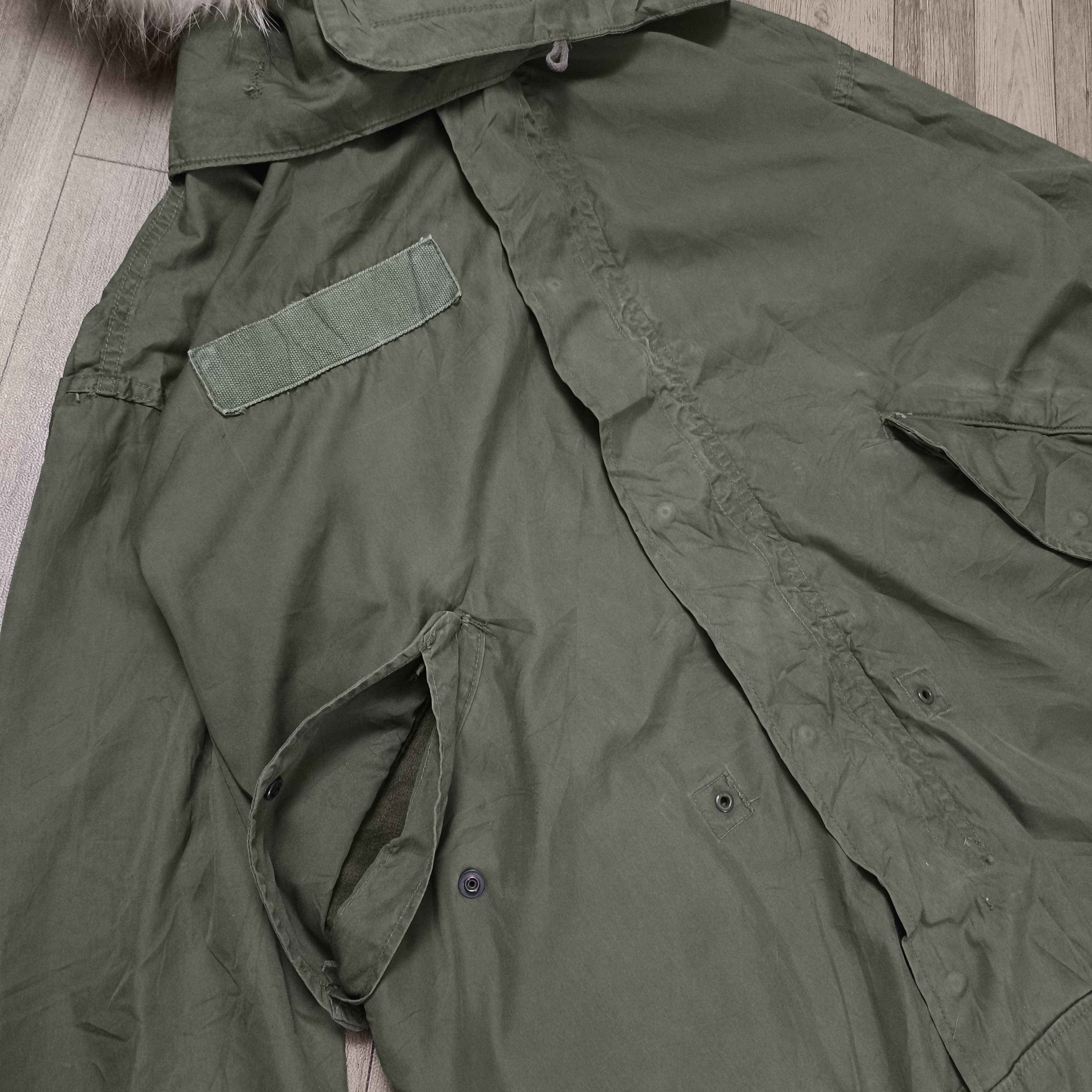 Vintage 80's Muveil Mod Coat Remake M-65 US Military Size US M / EU 48-50 / 2 - 9 Thumbnail