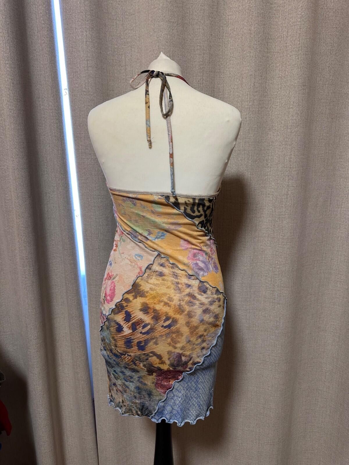 Jaded London Jaded London animal print halter neck mini dress Sz 36 EU Size S / US 4 / IT 40 - 5 Thumbnail