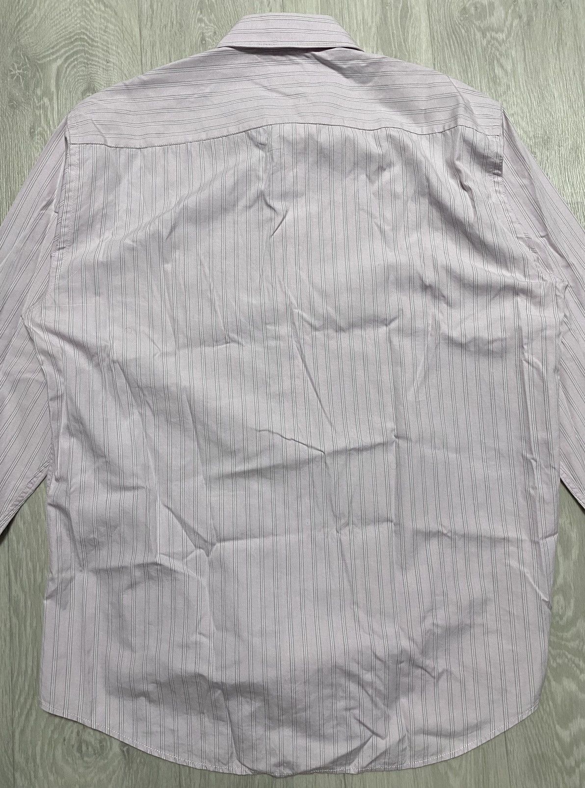 C.P. Company C.P. Company Vintage Pink Striped Long Sleeved Cotton Shirt Size US XL / EU 56 / 4 - 21 Thumbnail