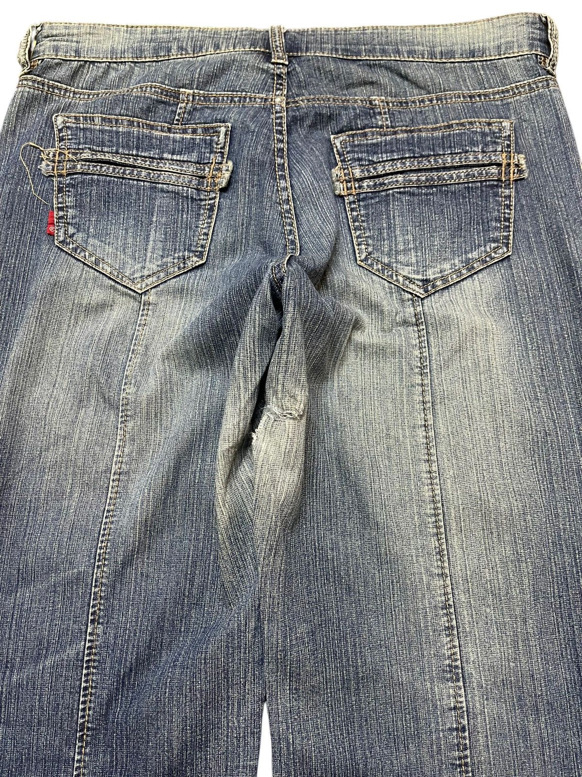Hysteric Glamour Vintage Japanese Brand Faded Wash Avant Garde Wide Leg Size US 32 / EU 48 - 5 Thumbnail