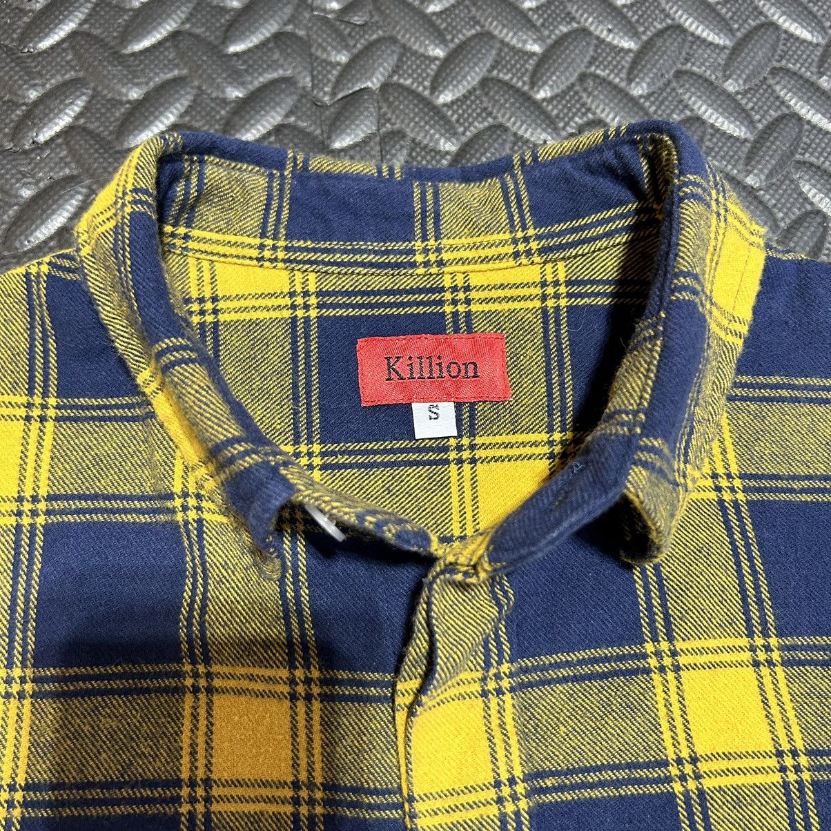 Killion Killion Flannel Shirt Plaid Button Down Men’s Small Yellow Size US S / EU 44-46 / 1 - 2 Thumbnail