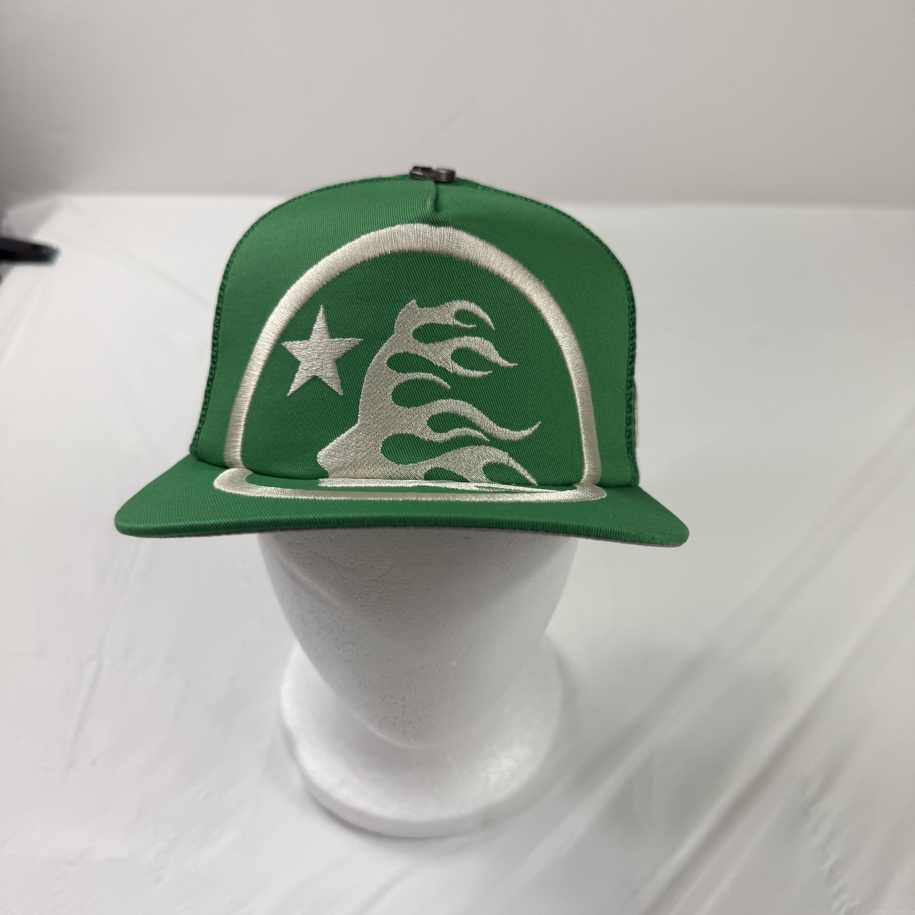 HELLSTAR Hellstar Green Silver Flame Star Snapback Path To Paradise Size ONE SIZE - 1 Thumbnail