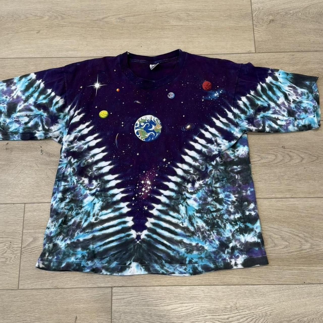 Fruit Of The Loom Vintage 90s Space Galaxy Tee Tie Dye 1992 Men’s XL Size US XL / EU 56 / 4 - 3 Thumbnail