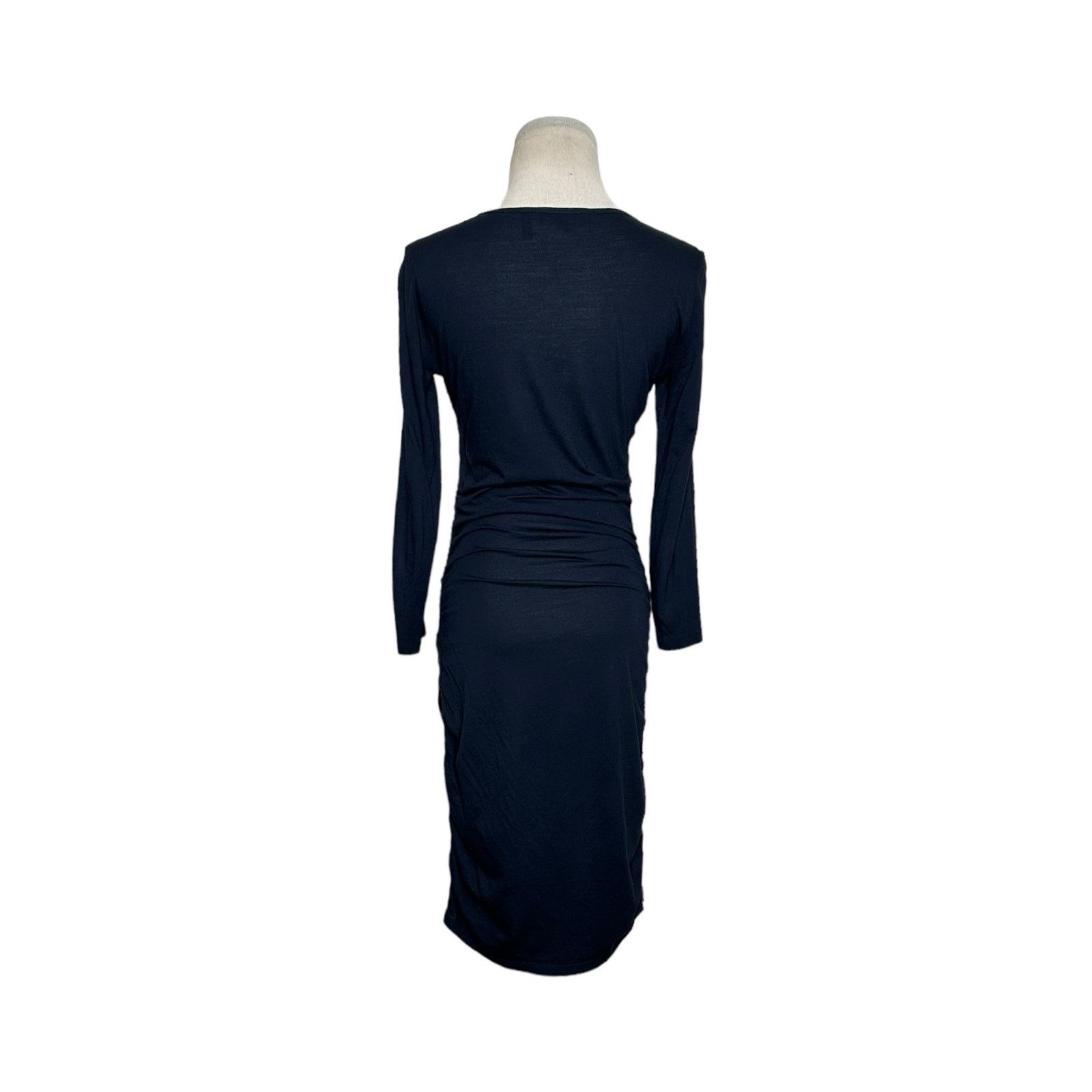 Theory Theory navy blue plume jersey dress size small Size S / US 4 / IT 40 - 8 Thumbnail