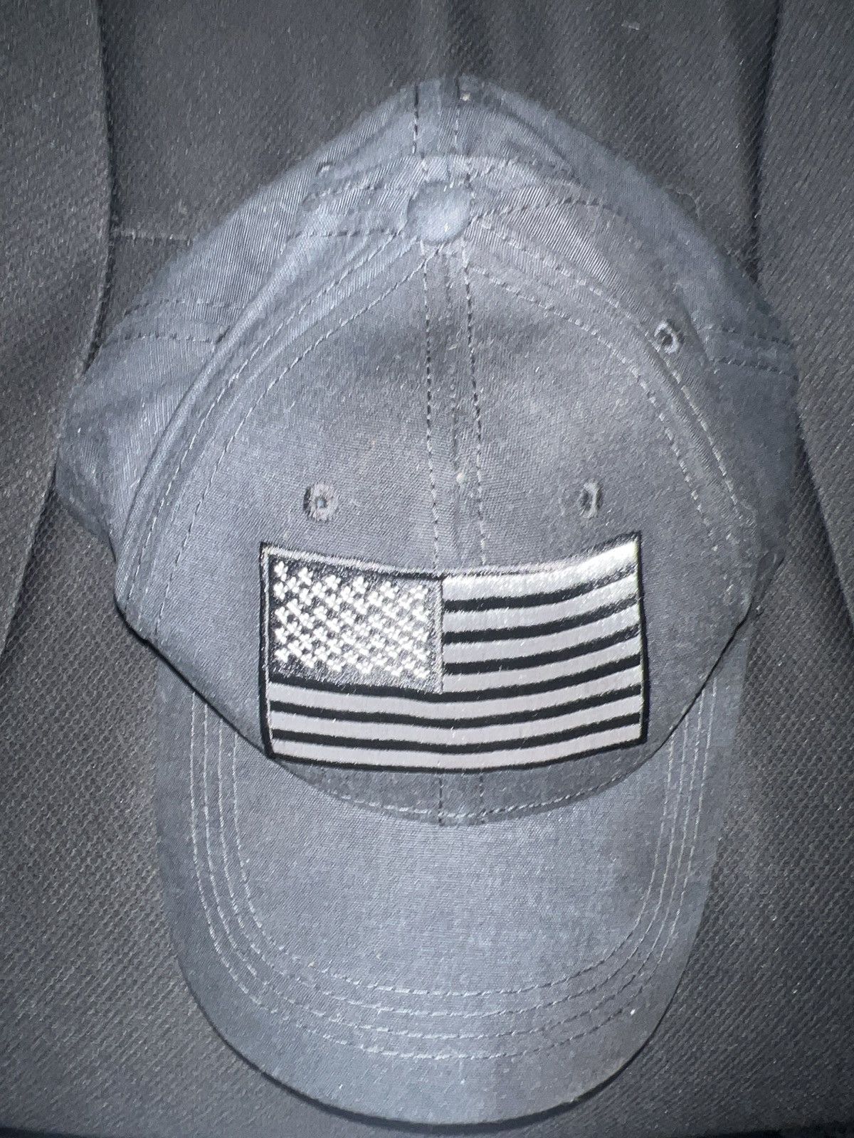 Hypebeast Pugs American Flag Velcro Hat Size ONE SIZE - 3 Thumbnail