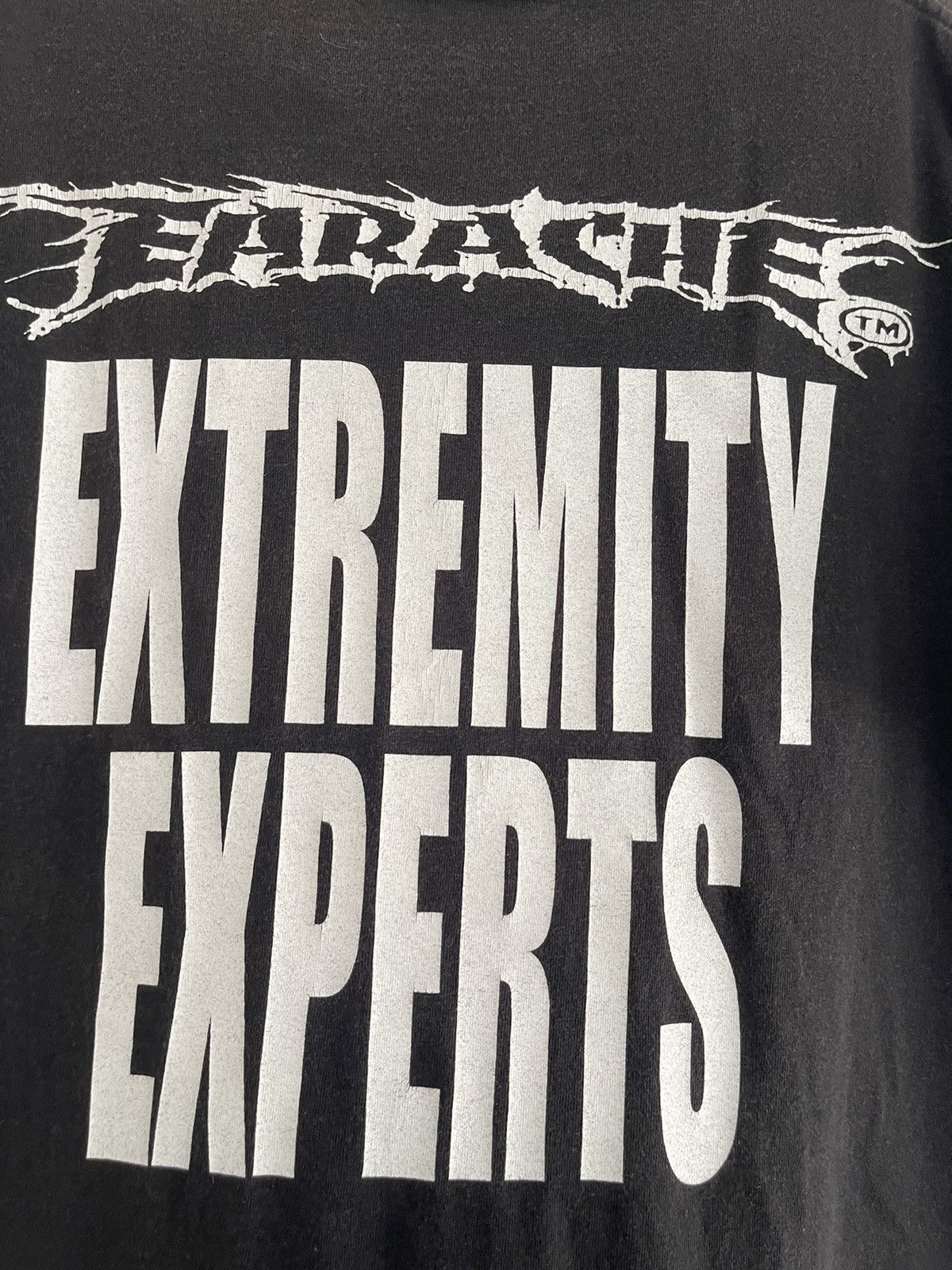 Band Tees Vintage GrindCrusher Extremity Experts Earache Grindcore Size US L / EU 52-54 / 3 - 7 Thumbnail