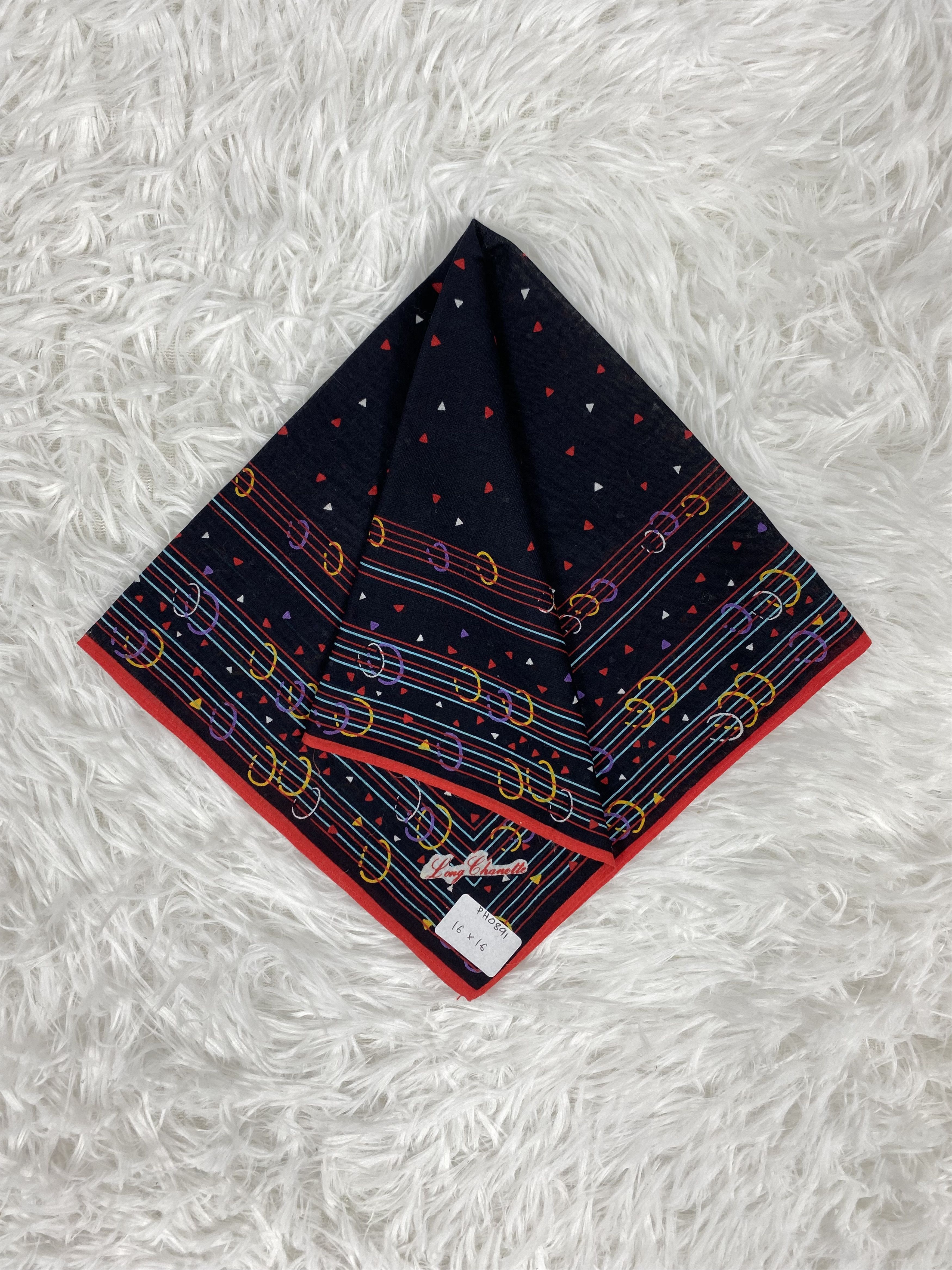 Designer × Vintage Vintage Long Chanette Handkerchief Neckerchief PH0891 Size ONE SIZE - 1 Thumbnail