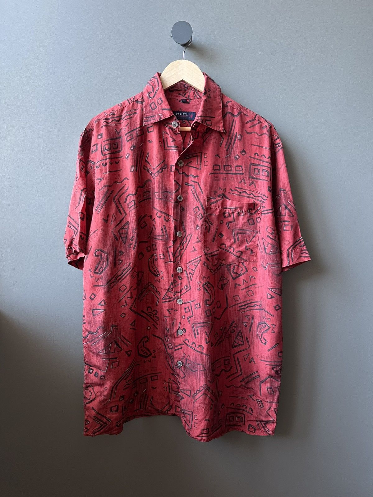 Cool Shirtz Carletti Silk Short Sleeve Shirt Size M Size US M / EU 48-50 / 2 - 1 Thumbnail