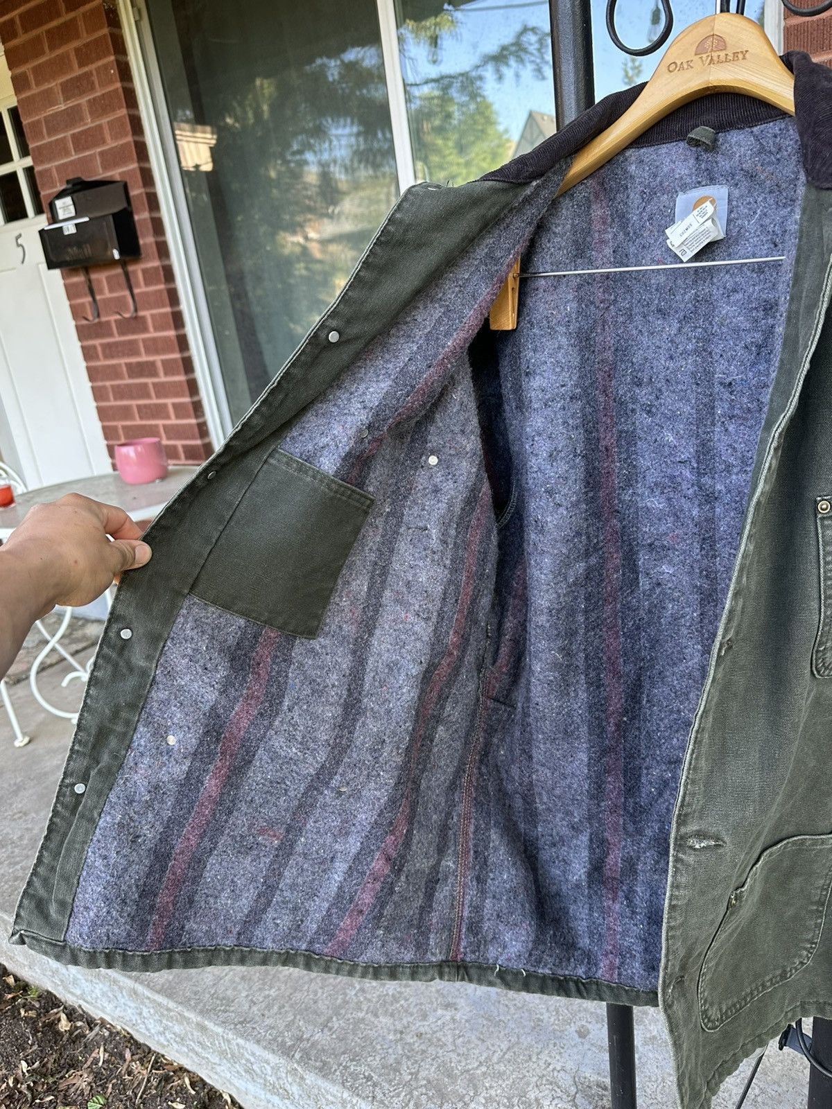 Carhartt Vintage Carhartt C02 MOS Blanket Lined Chore Coat XLT MINT Size US XL / EU 56 / 4 - 7 Thumbnail