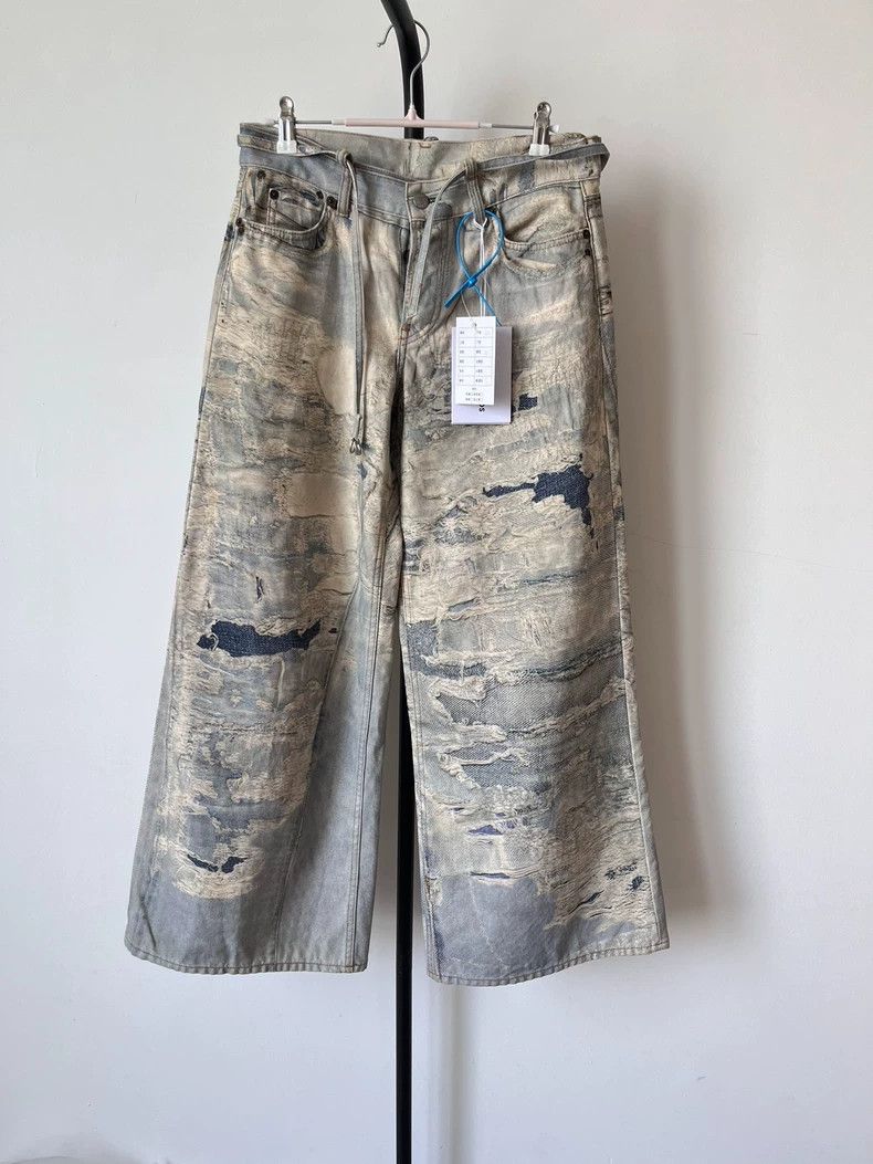 Acne Studios acne studios Heavy work damages zipper jeans 2506-Nextarrow Size US 34 / EU 50 - 1 Thumbnail