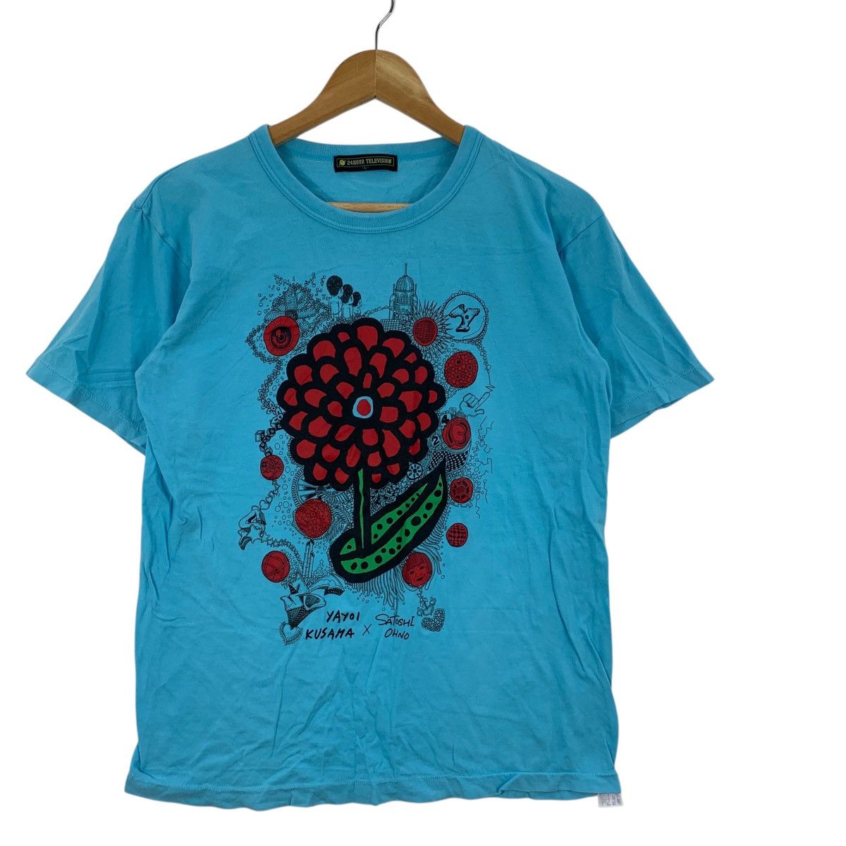 Other 24 HOUR TELEVISION x ARASHI OHNO SATOSHI Artist Tee Shirt Size L / US 10 / IT 46 - 5 Thumbnail