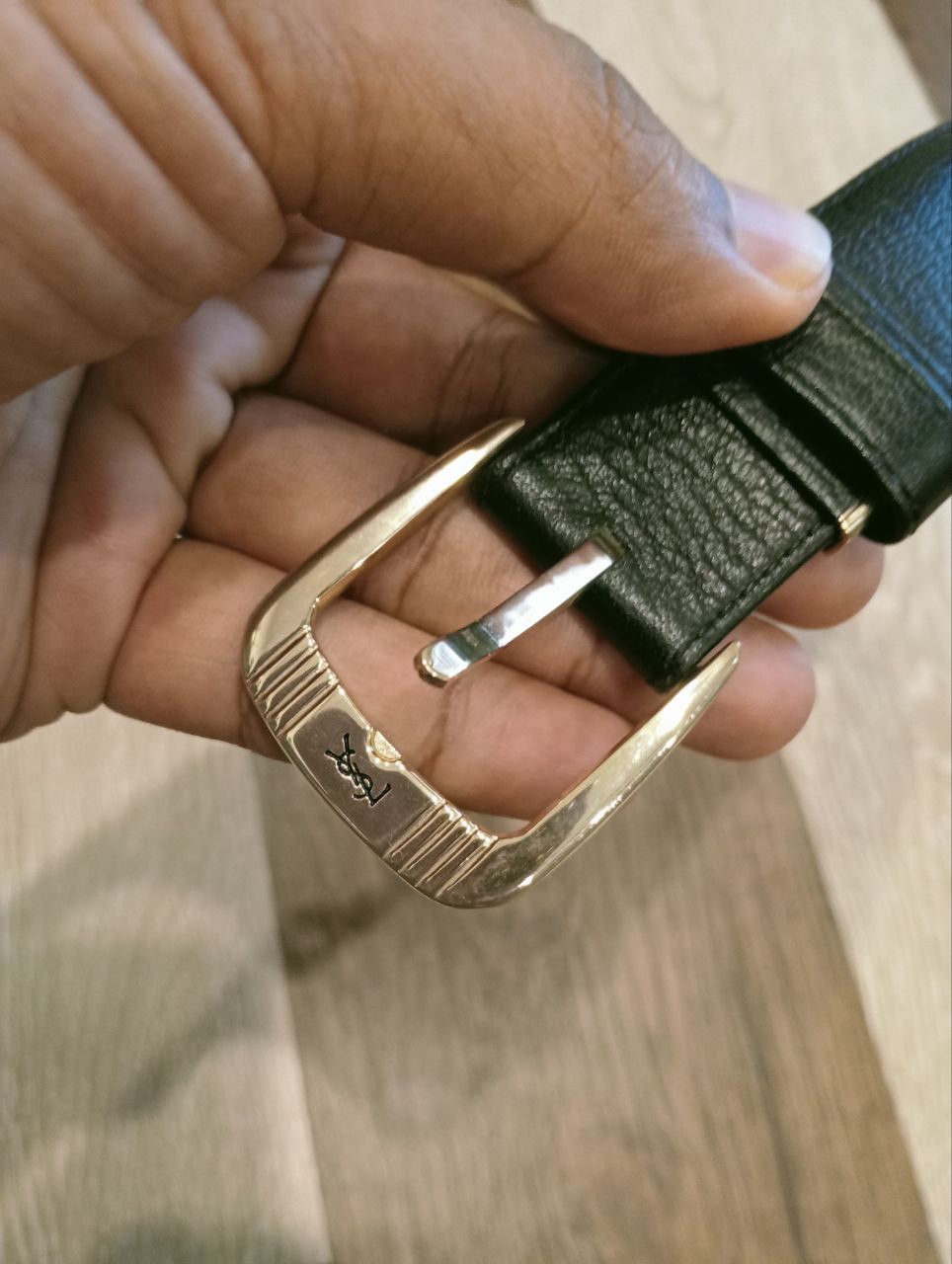 Yves Saint Laurent Vintage 90s YSL Belt Size ONE SIZE - 5 Thumbnail