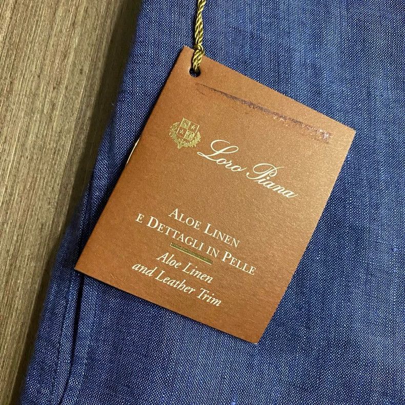 Loro Piana LORO PIANA Ladies' linen casual shorts 100% aloe vera line Size 25" / US 0 / IT 36 - 6 Thumbnail