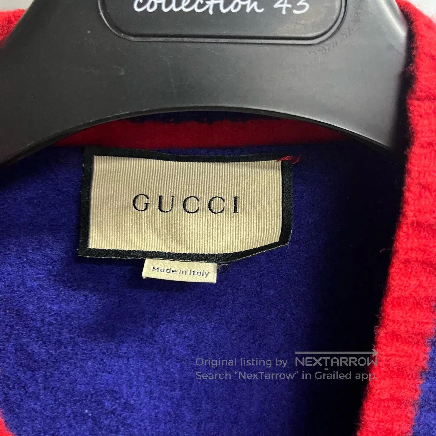 Gucci Guicci Logo-embossed, single-row buttoned V-neck long-slee Size US L / EU 52-54 / 3 - 2 Thumbnail