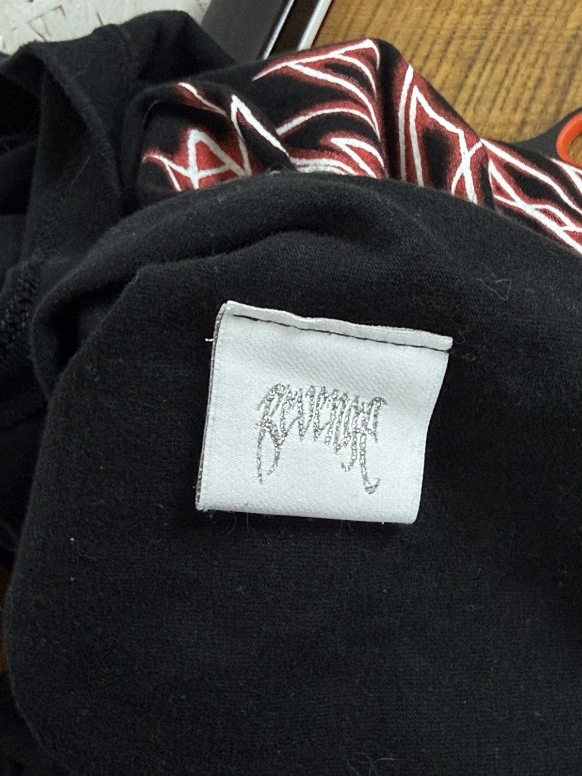 Revenge Revenge Lightning T-Shirt Cotton Black/Red Size L Size US L / EU 52-54 / 3 - 8 Thumbnail