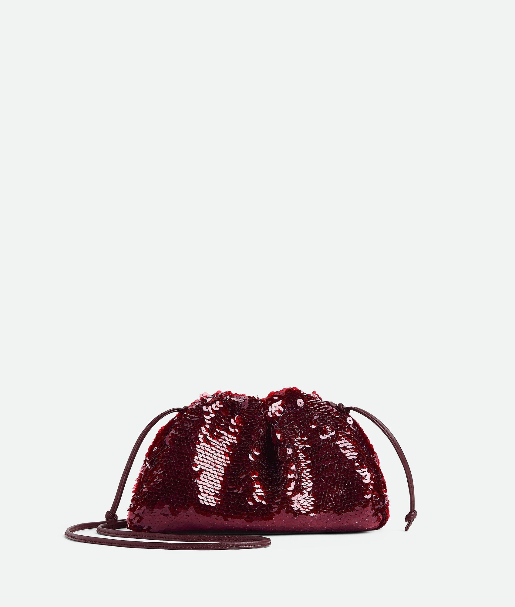 Bottega Veneta o1n1vont1124 Size: OS / Mini Pouch in Dark Barolo Size ONE SIZE - 1 Thumbnail