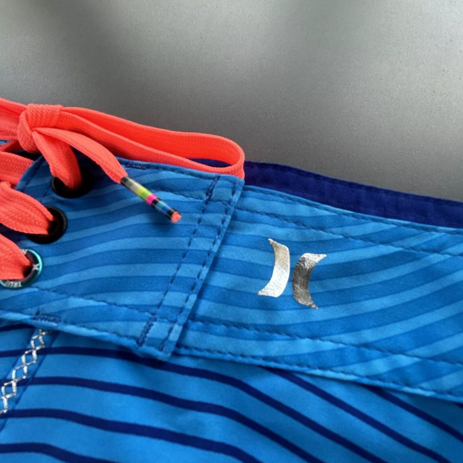 Hurley Hurley Phantom Block Party Team USA Blue Stretch Size US 34 / EU 50 - 4 Thumbnail