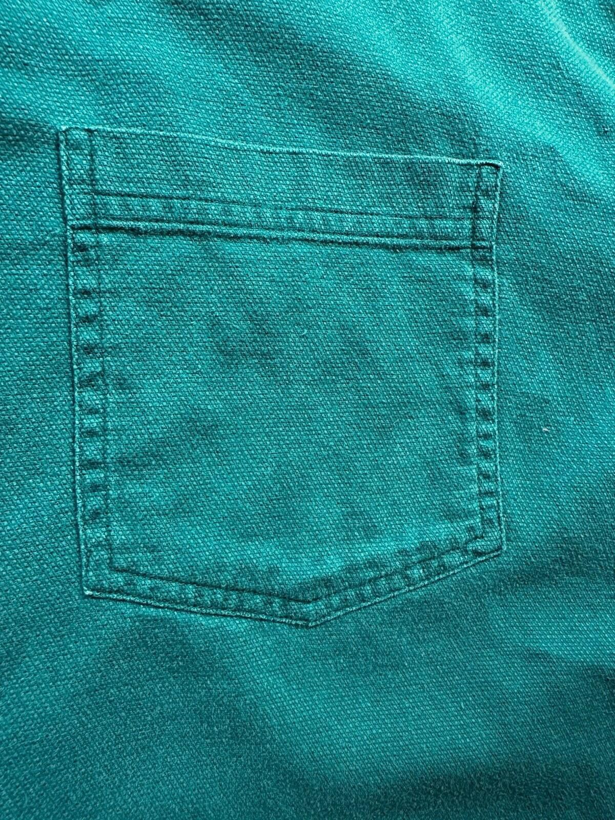 Club Room VTG RARE Club Room Men's XL Teal Button-Down Heavy Cotton Size US XL / EU 56 / 4 - 5 Thumbnail