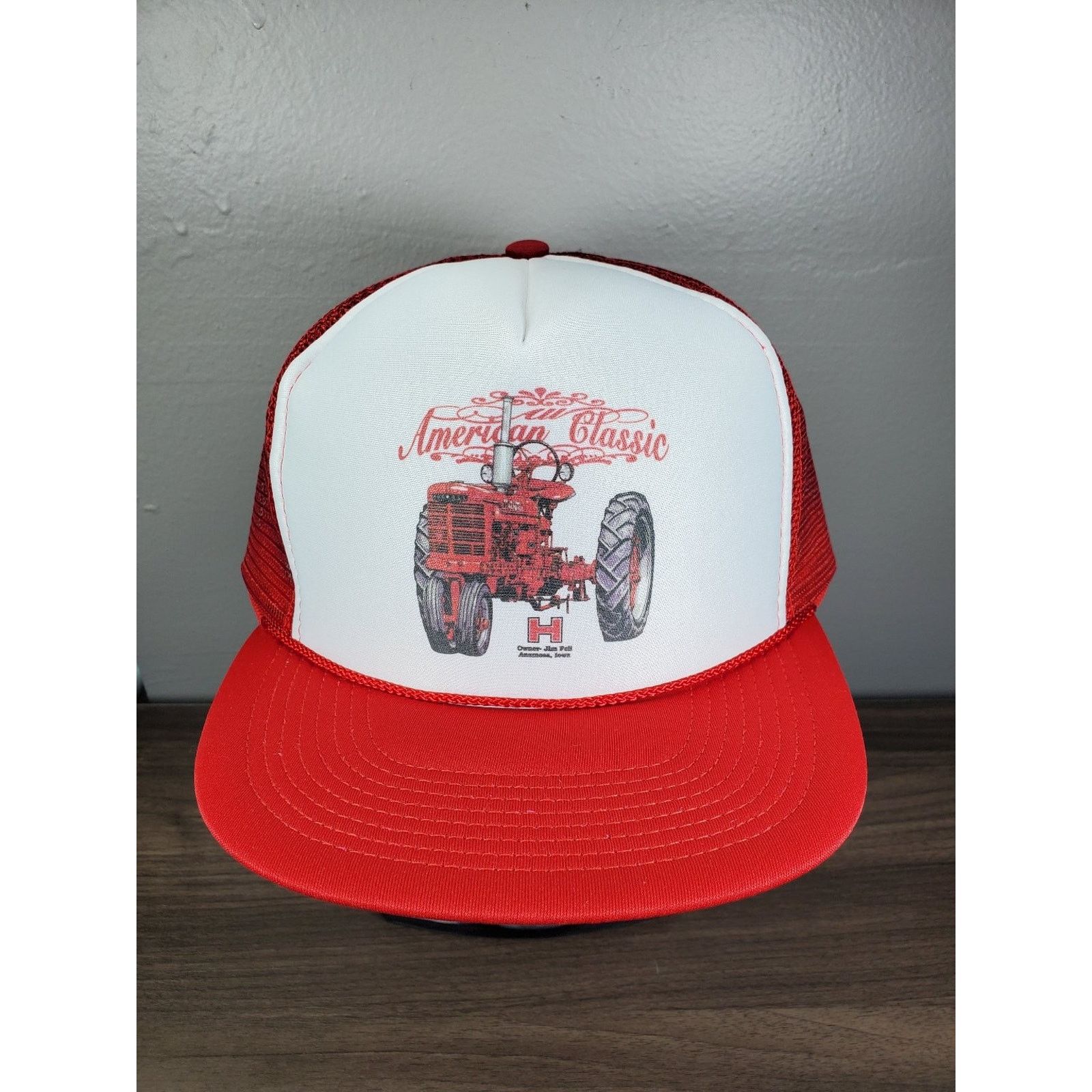 Vintage Mcormick Famall Tractor American Classic Trucker Hat Cap Ag Size ONE SIZE - 1 Thumbnail