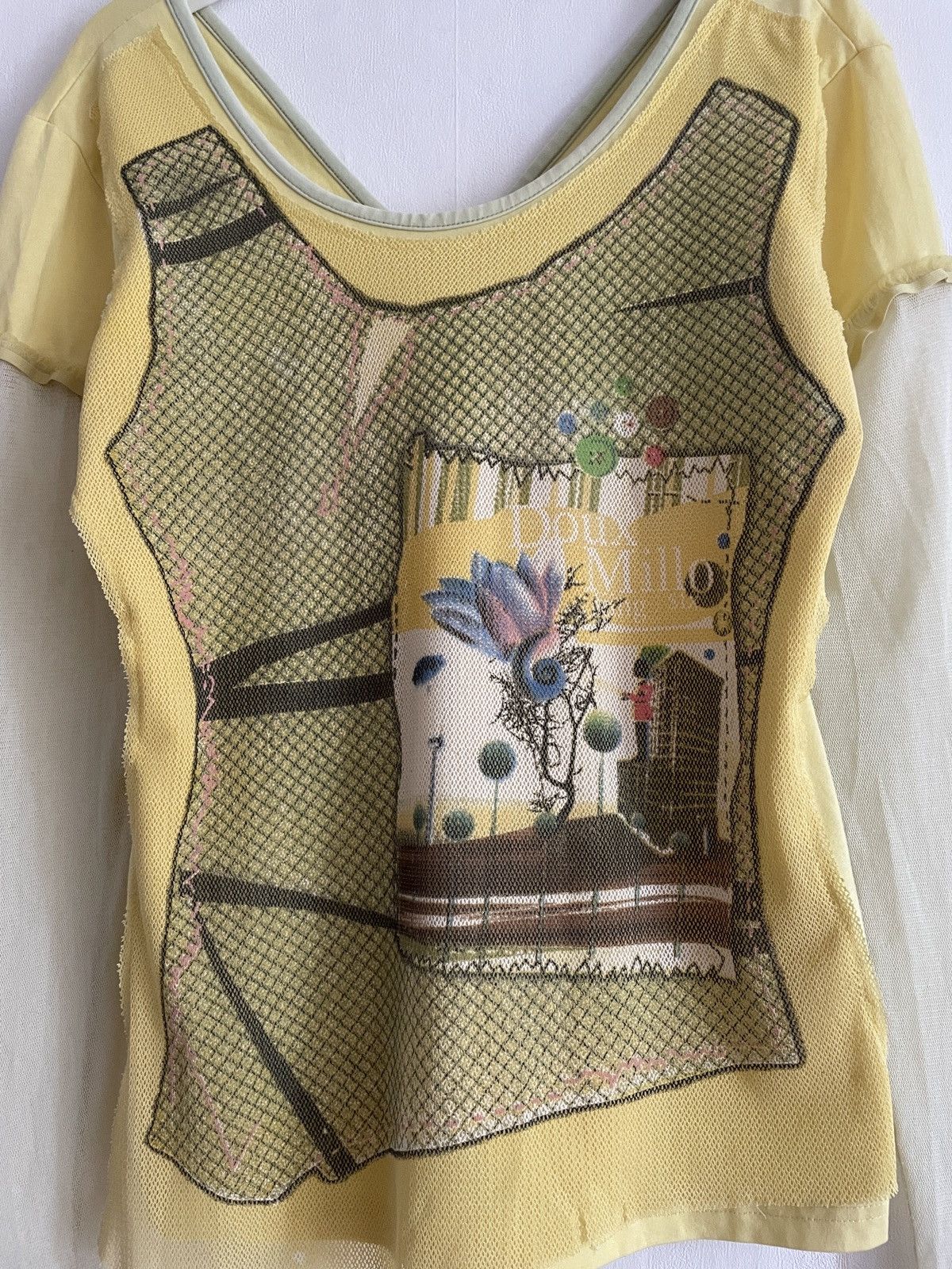 Cop Copine Cop Copine Vintage Mesh Top Size L / US 10 / IT 46 - 2 Thumbnail