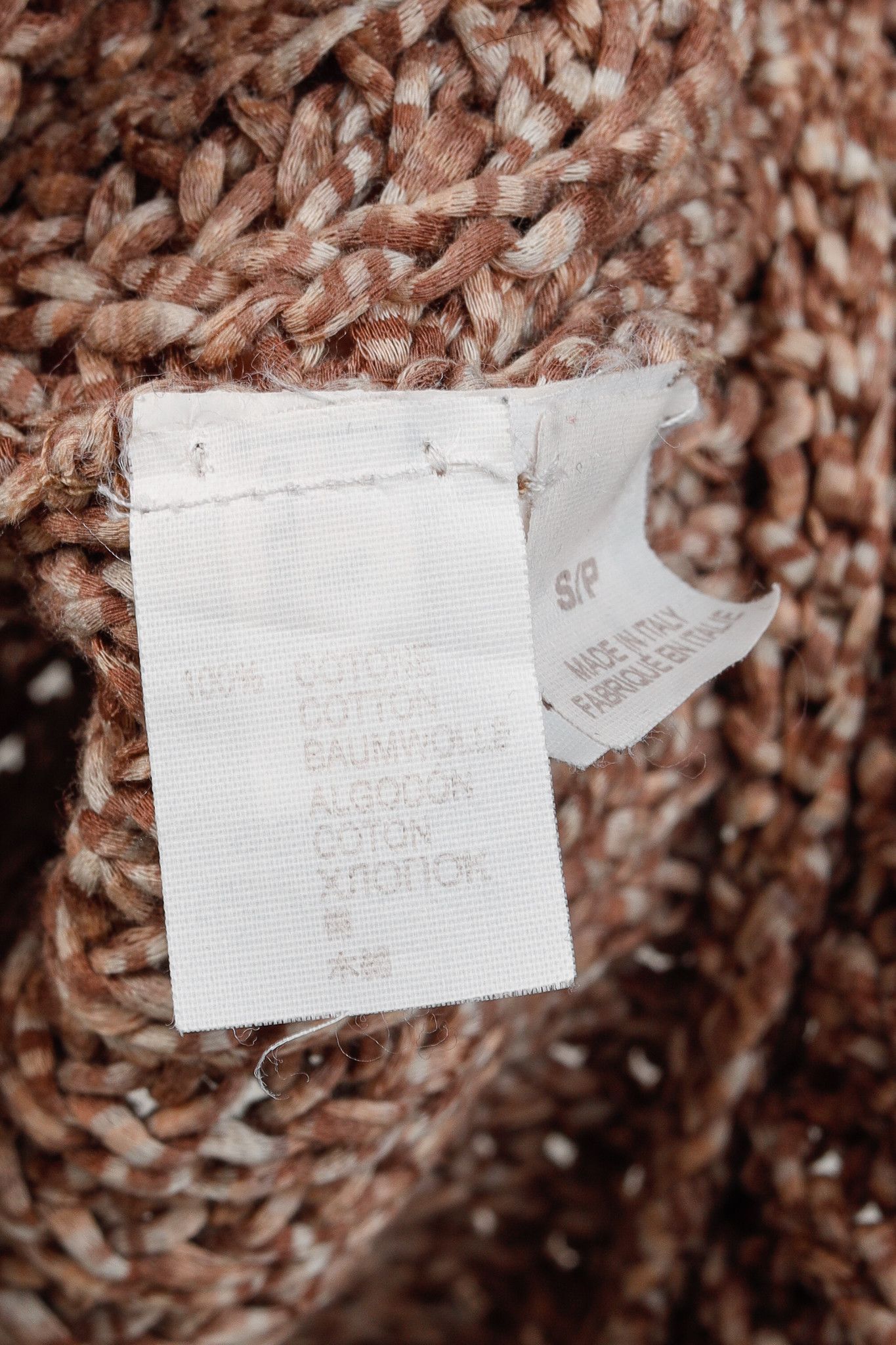 Brunello Cucinelli Brunello Cucinelli Chunky Cotton-Knit Short-Sleeve Sweater Size S / US 4 / IT 40 - 8 Thumbnail