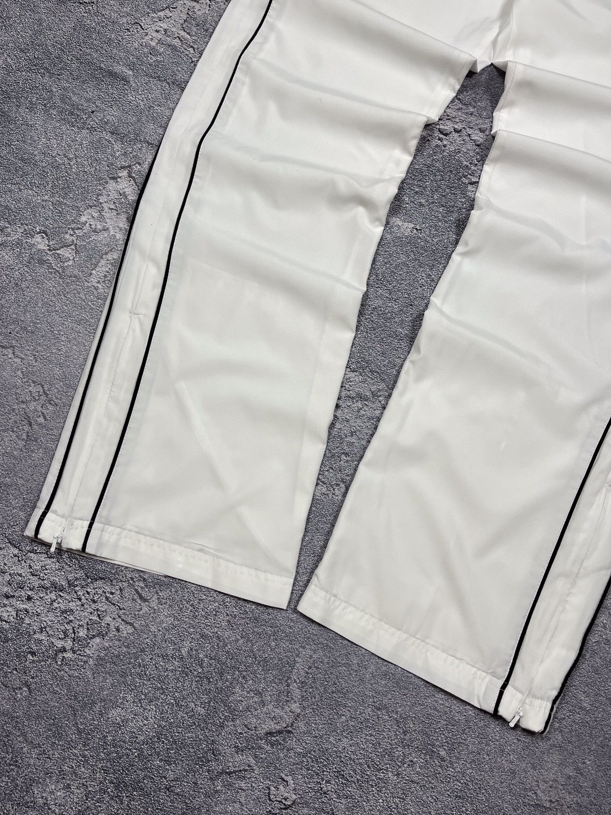 Nike × Vintage Vintage Nike swoosh track pants drill Size 34" / US 12 / IT 48 - 3 Thumbnail