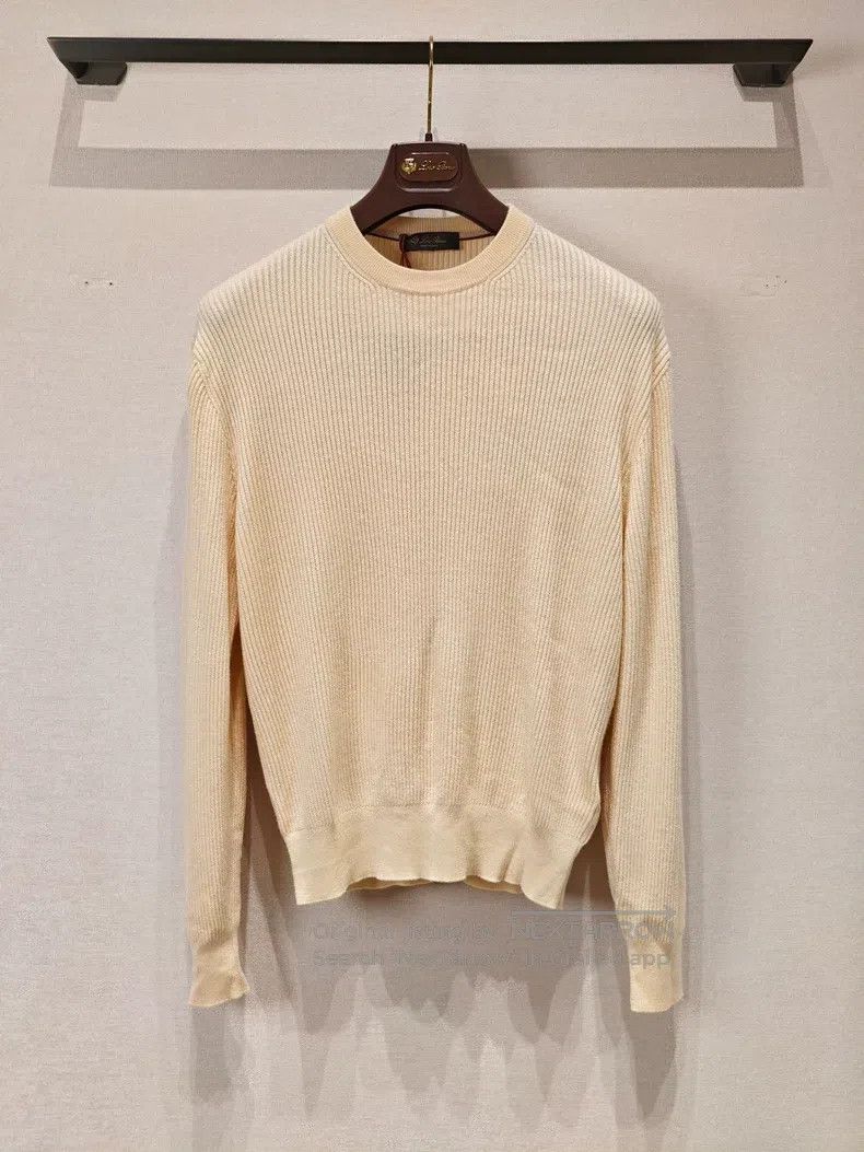 Loro Piana Loro Piana Round neck knitted sweater Size US M / EU 48-50 / 2 - 1 Thumbnail