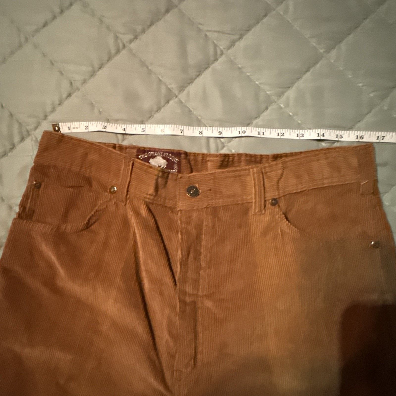 Other Vintage 80s Dead Stock Great Plains Camel Corduroy 36x32 Size US 36 / EU 52 - 10 Thumbnail