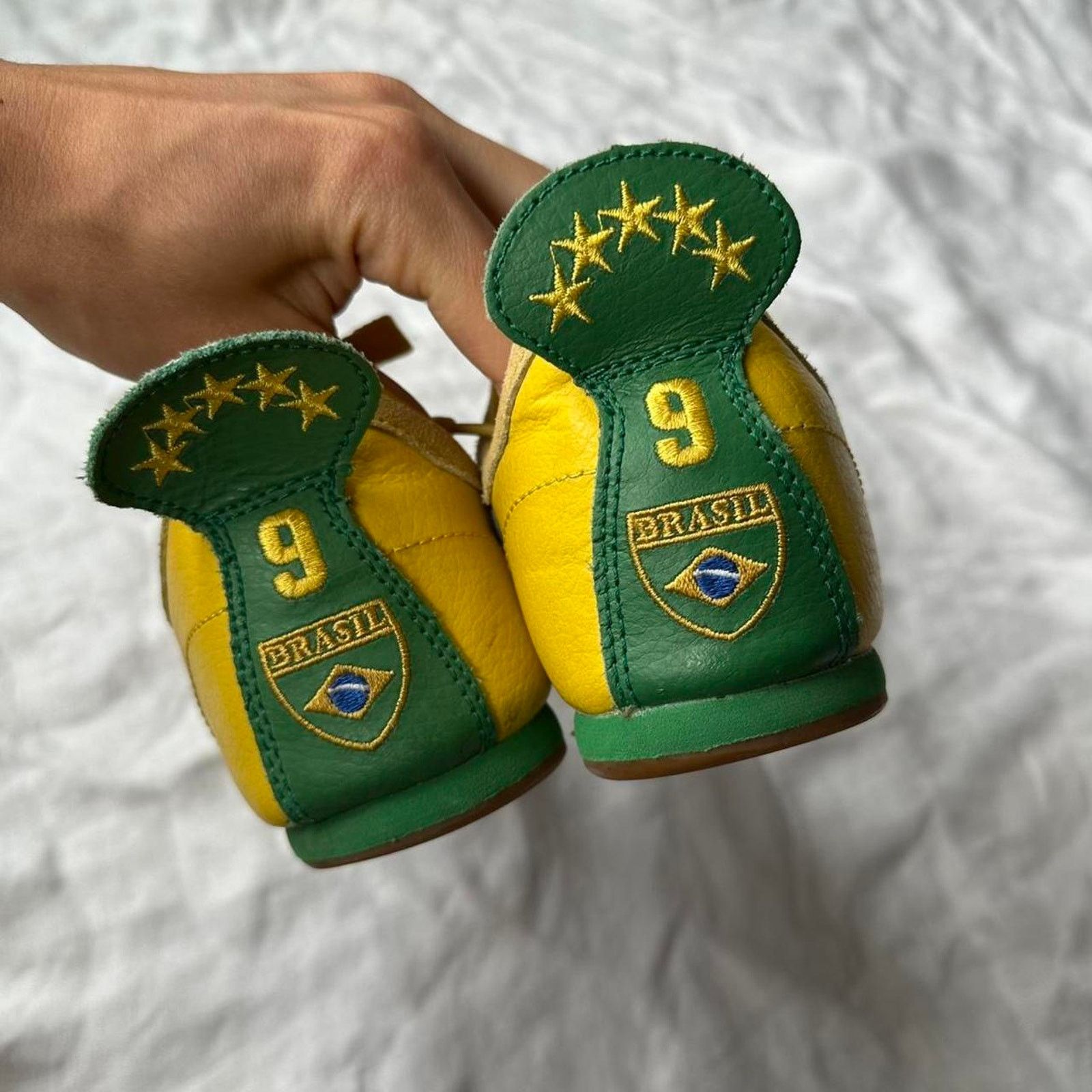 Vintage Rare Vintage Brazil Sporty Soccer Futbol Athletic Shoes Size US 8 / IT 38 - 5 Thumbnail