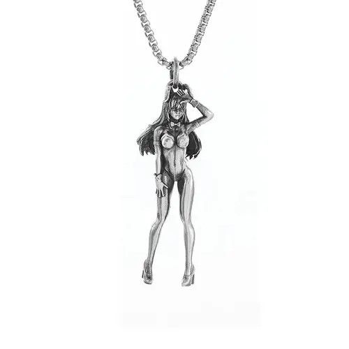 Other Sexy Bunny Girl Pendant Necklace Size ONE SIZE - 4 Thumbnail