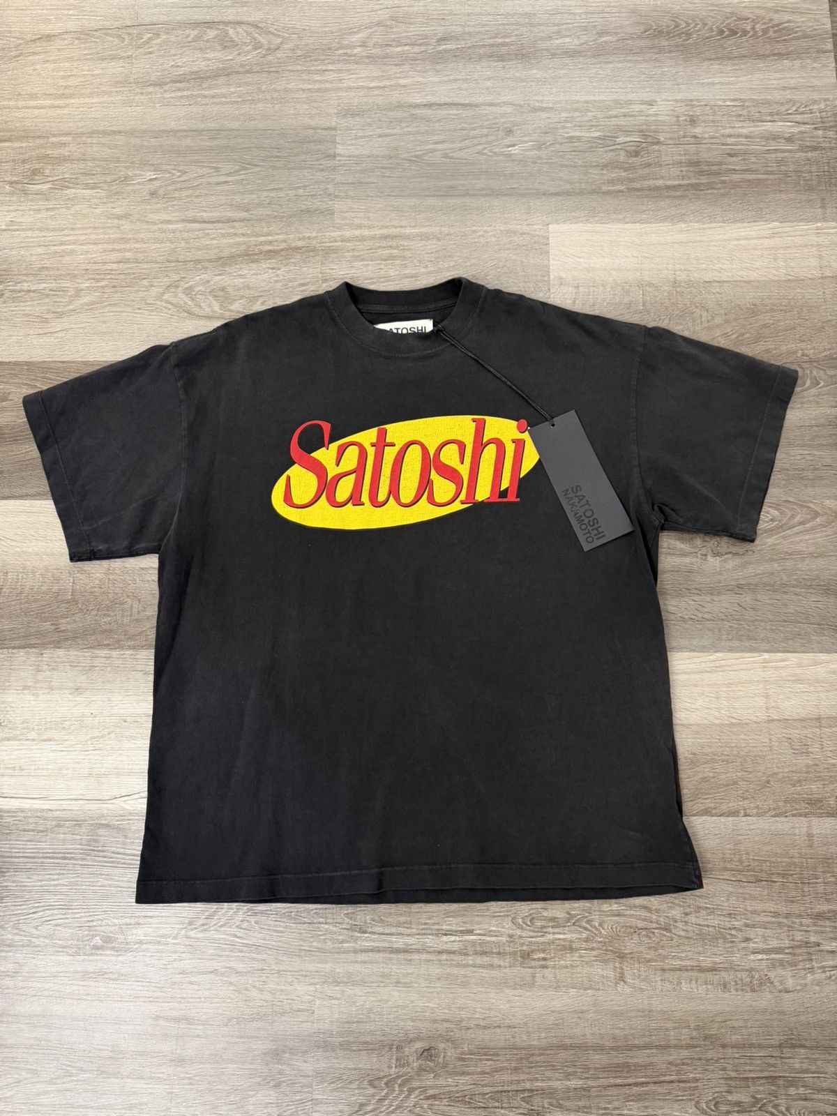 Satoshi Nakamoto Satoshi Nakamoto Sitcom Tee Washed Black Size Large Size US L / EU 52-54 / 3 - 1 Thumbnail